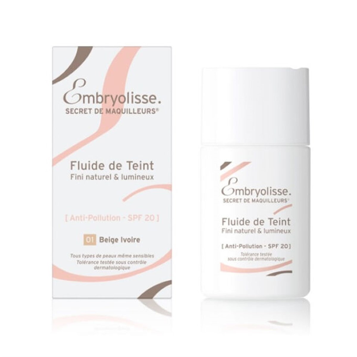 Embryolisse Likit Fondöten 01 Beige Ivoire 30ml