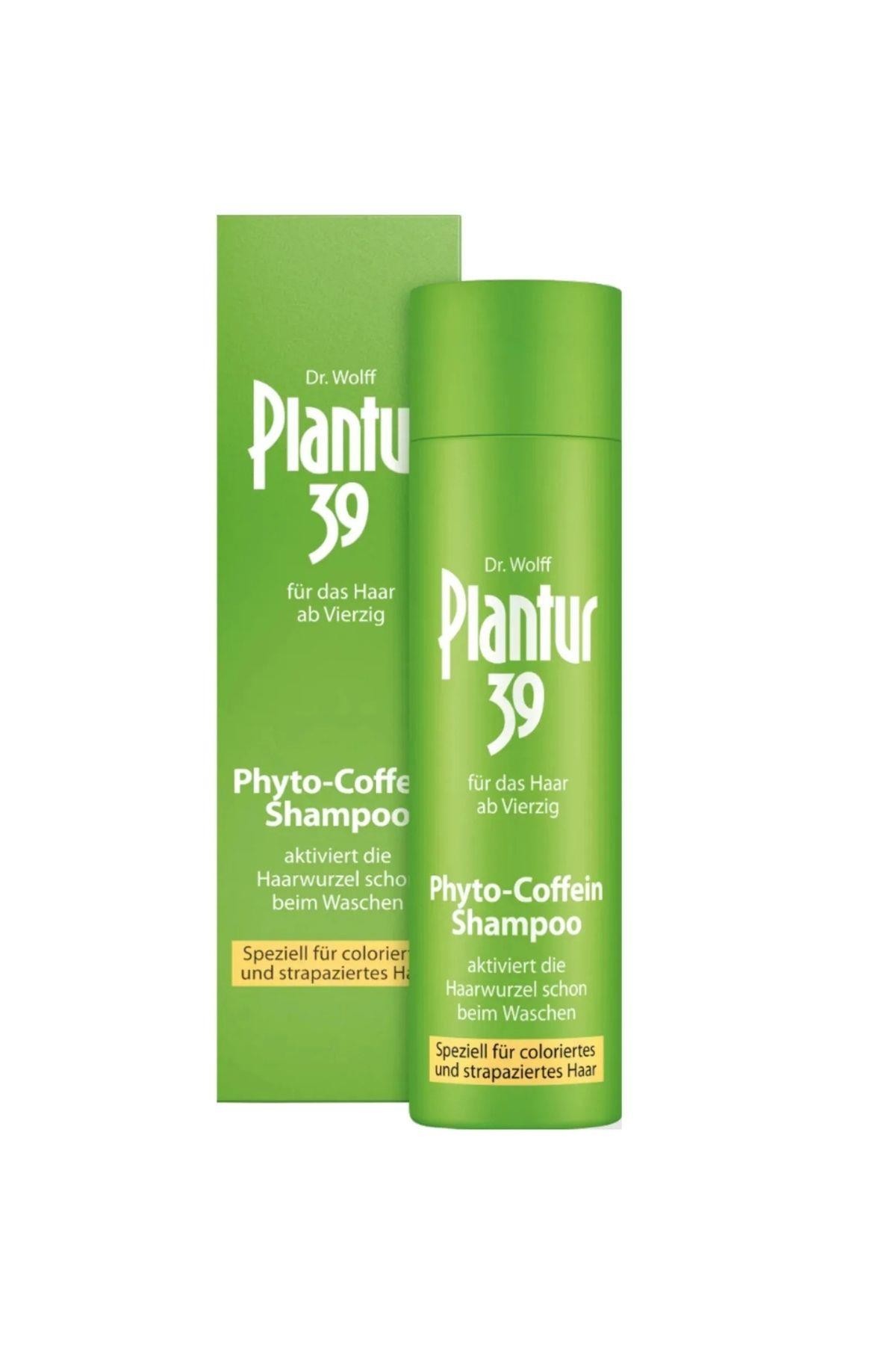 Plantur 39 Boyalı, Yıpranmış Saçlar İçin (Provitamin B5) Fito-Kafein Şampuanı, 250 ml