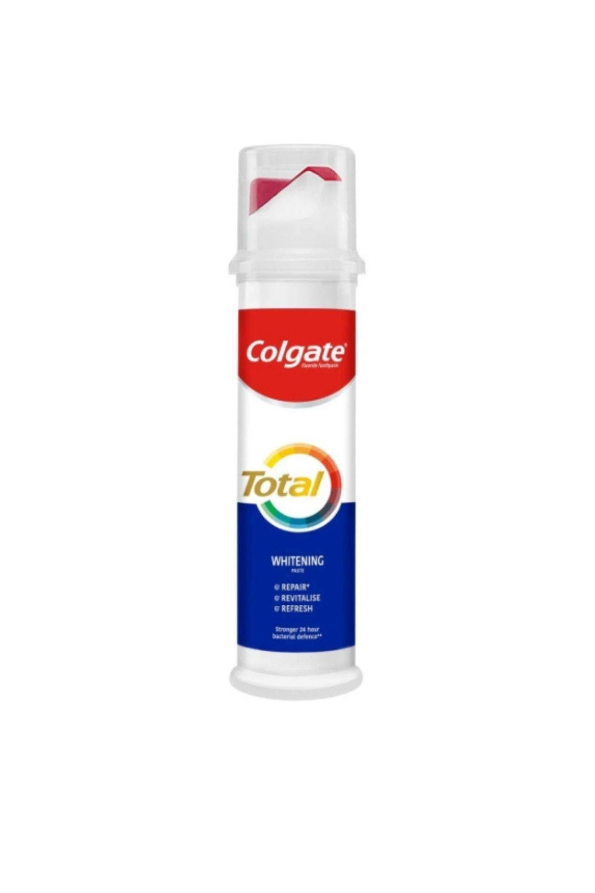 Colgate Toothpaste Total Advanced Whitening Pump (Beyazlatıcı) Diş Macunu 100ml