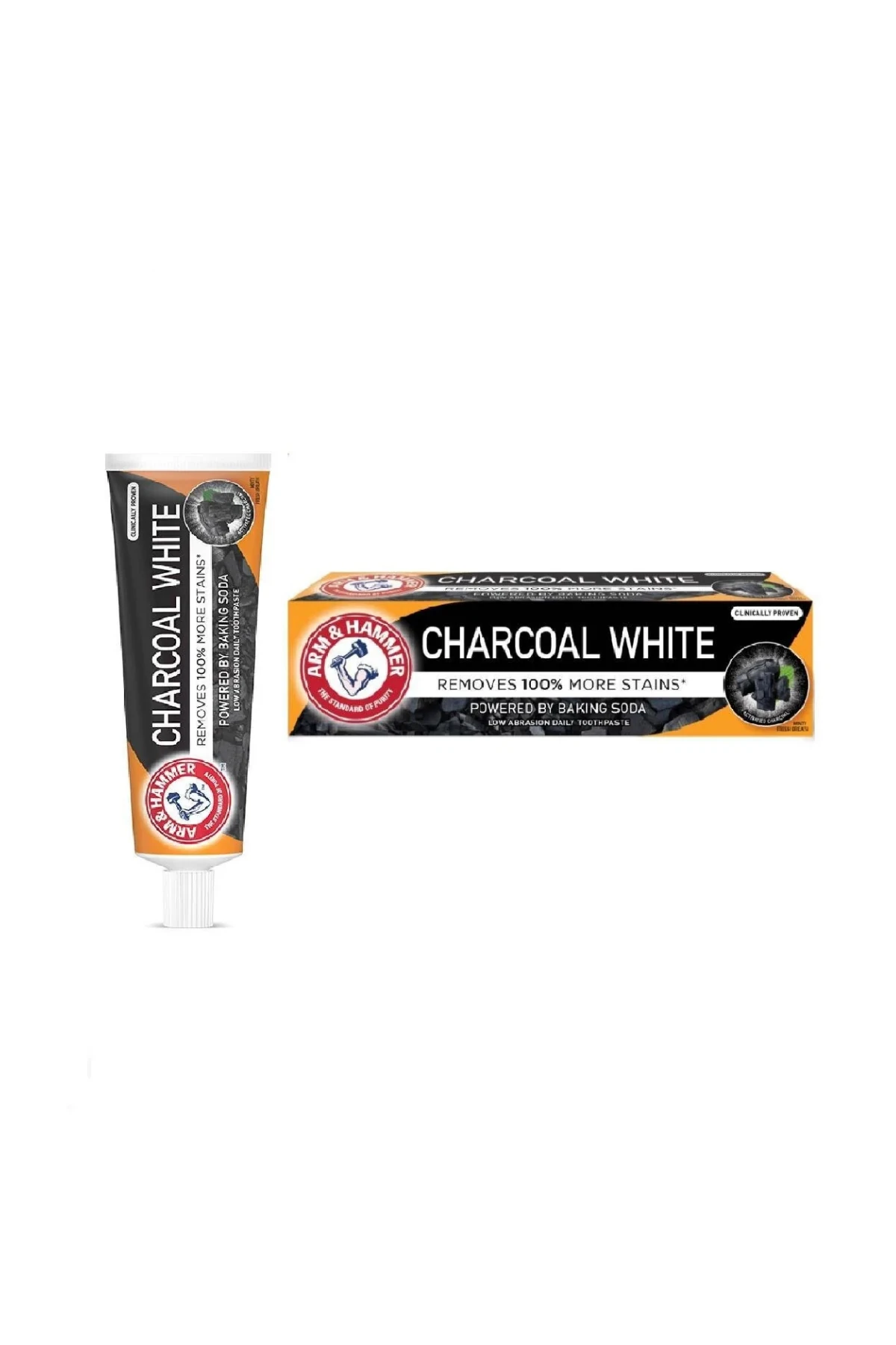 Arm & Hammer Charcoal White (Kömür Beyazı) Diş Macunu 75ml