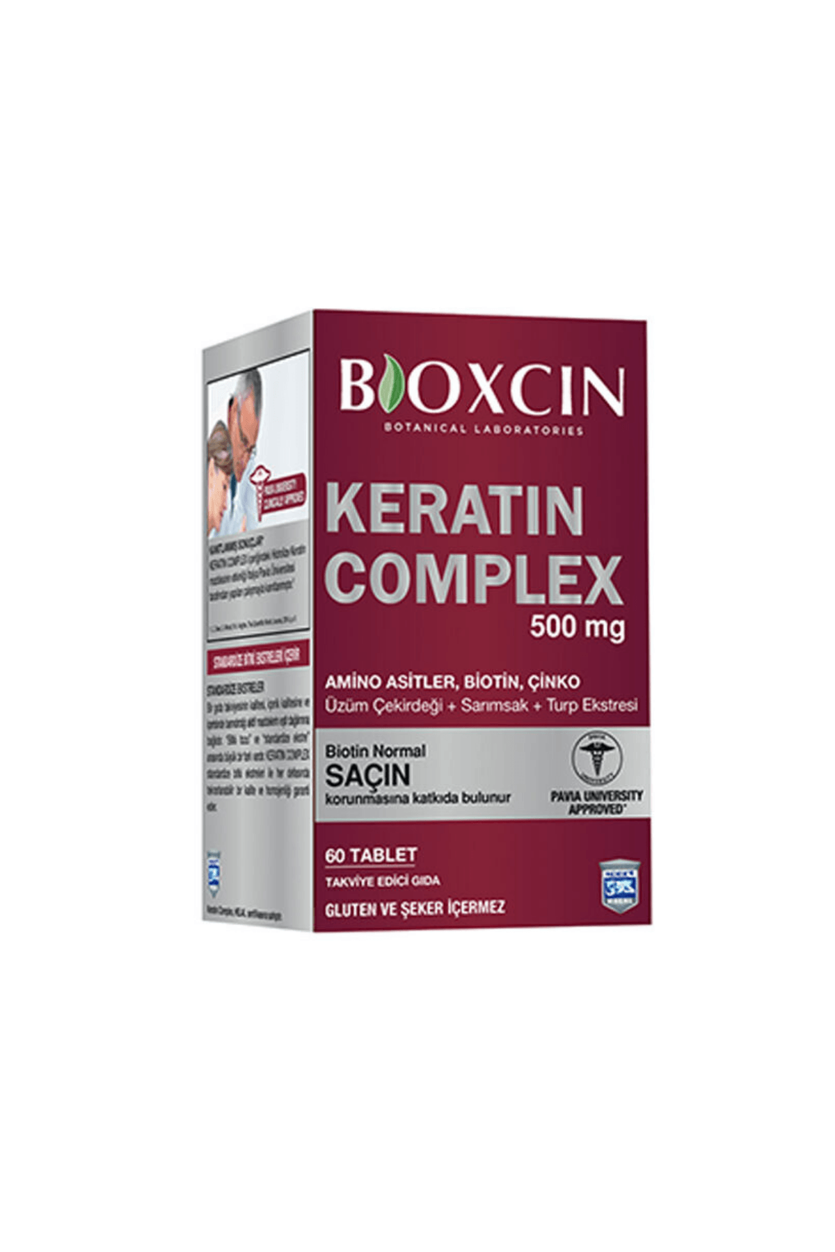 Bioxcin Forte Keratin Complex Tablet Takviye Edici Gıda 60 Tablet