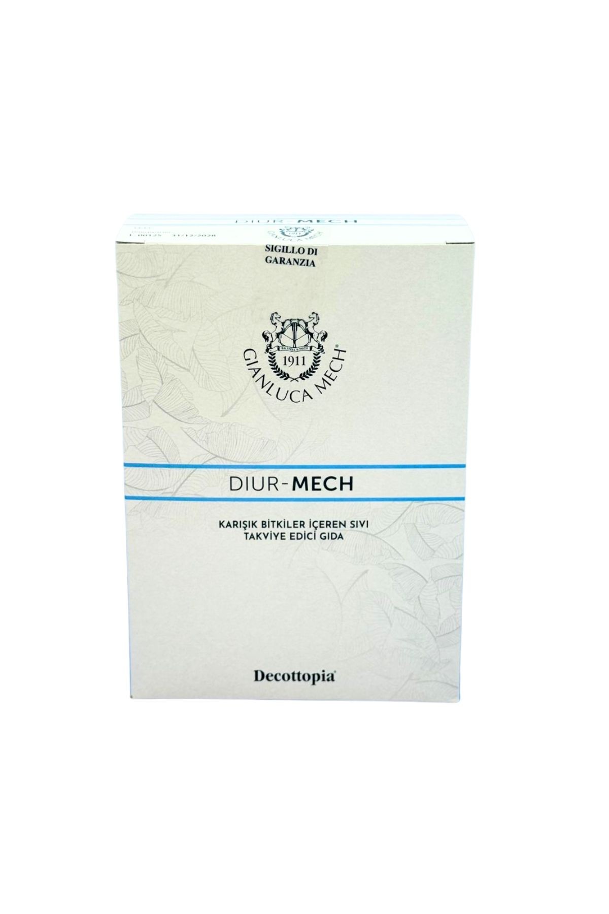 Decottopia DIUR MECH Gıda Takviyesi (16*30ml) Şase 480ml