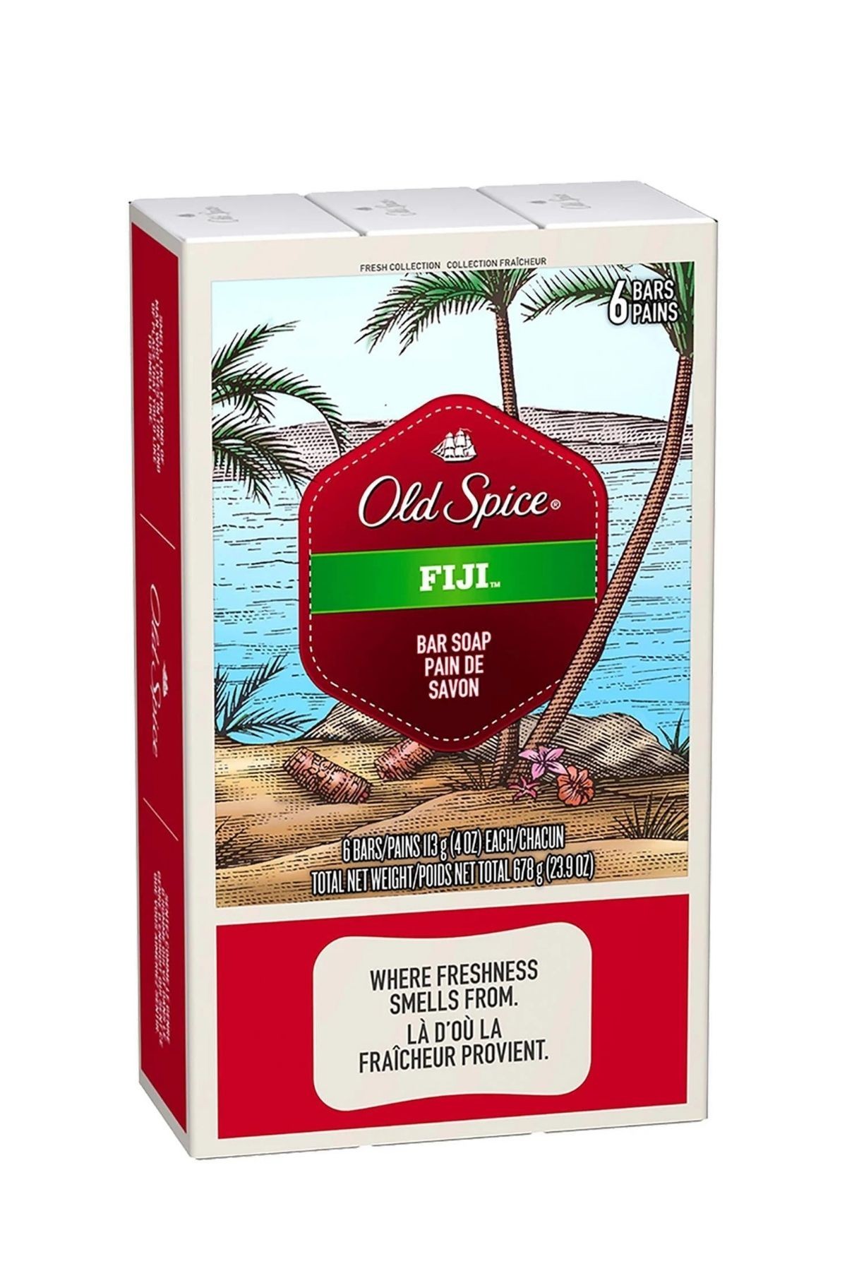 Old Spice F/C Fiji Sabun 6lı Paket 113GR