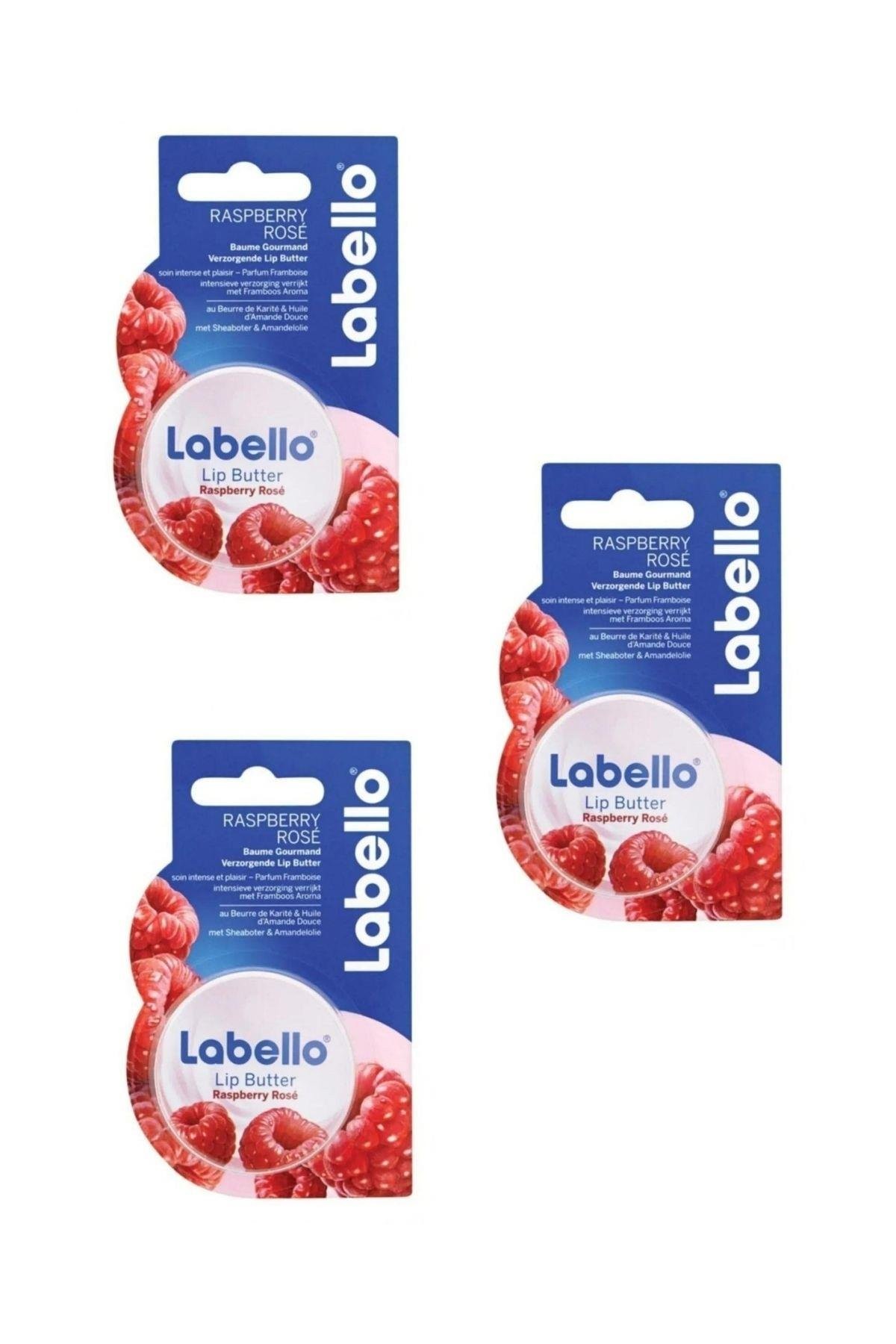 Labello Böğürtlenli Dudak Bakım Kremi Kavanoz 16.7gr X 3 Adet