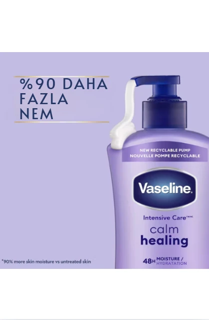 Vaseline İntensive Care Calm Healing (Yoğun Bakım Nemlendirici) Lavanta Vücut Losyonu 600ml