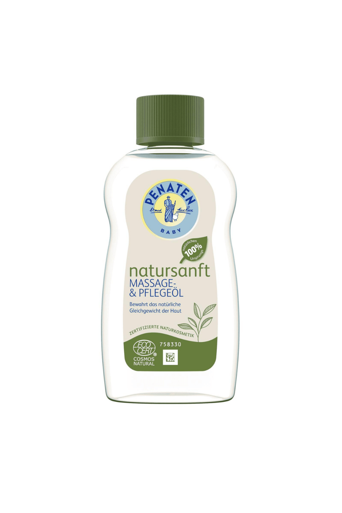 Penaten Natursanft Massage & Pflegeöl (Vegan, Parfümsüz, %100 Doğal) Masaj ve Bakım Yağı 200ml