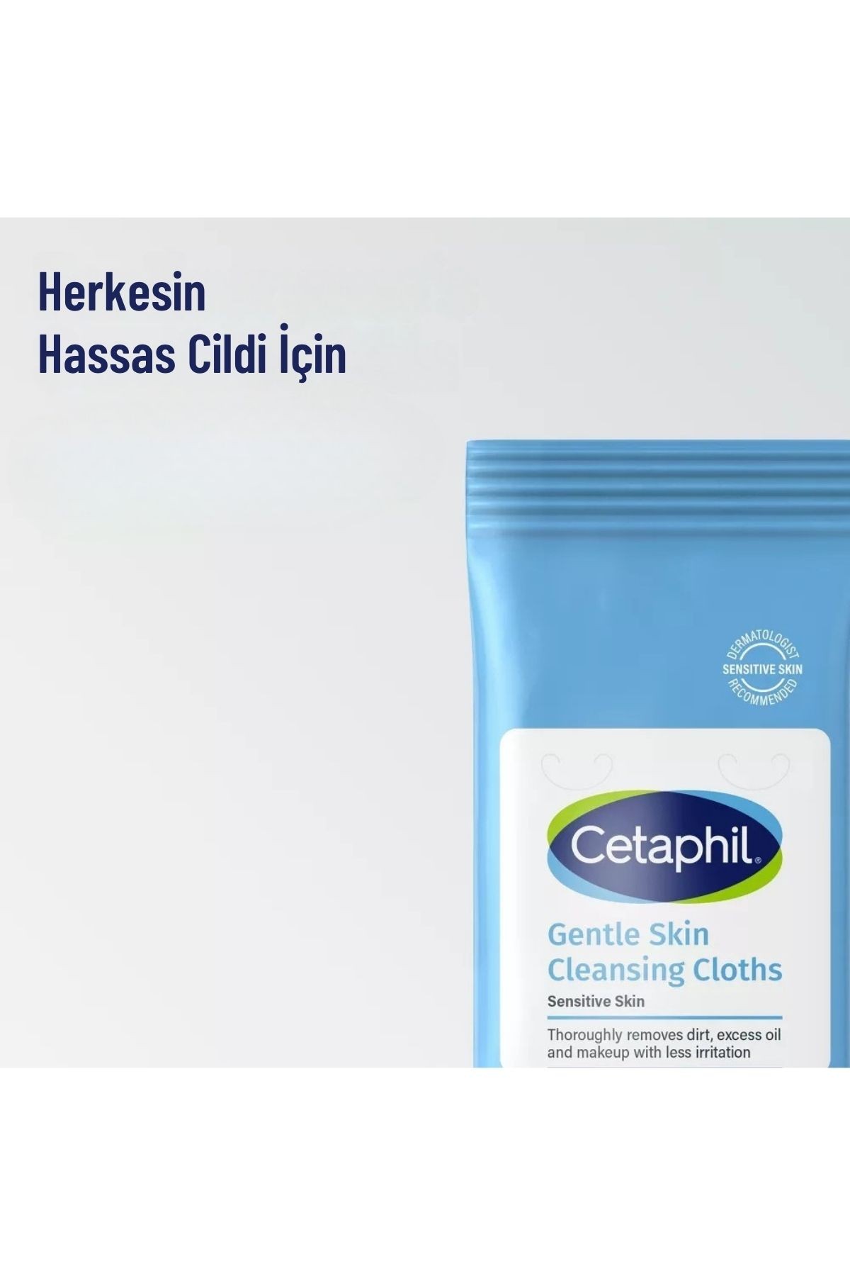 Cetaphil Yüz ve Vücut İçin Nazik Temizleme ve Makyaj Mendilleri - 25 Adet