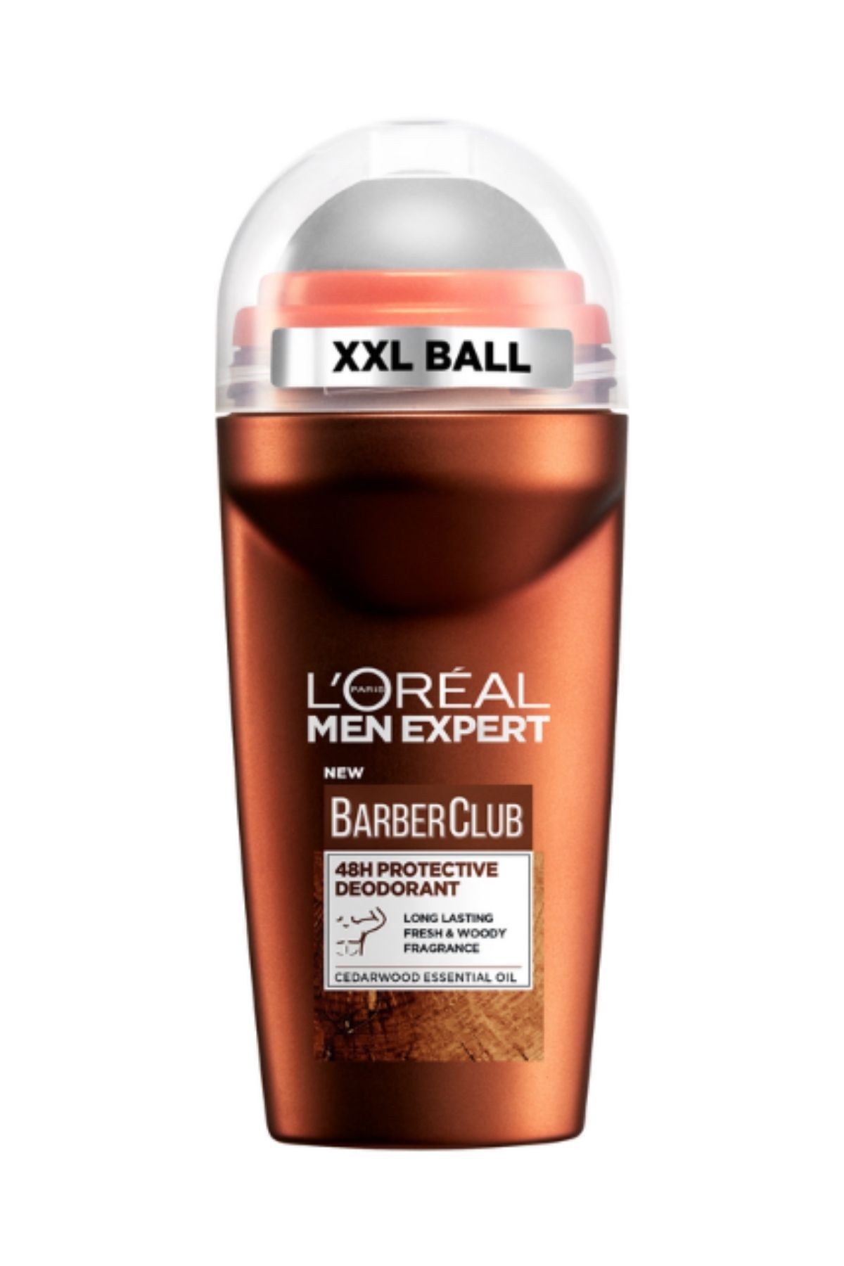 L'Oreal Paris Men Expert BarberClub 48 Saat Roll-On Deodorant, 50 ml