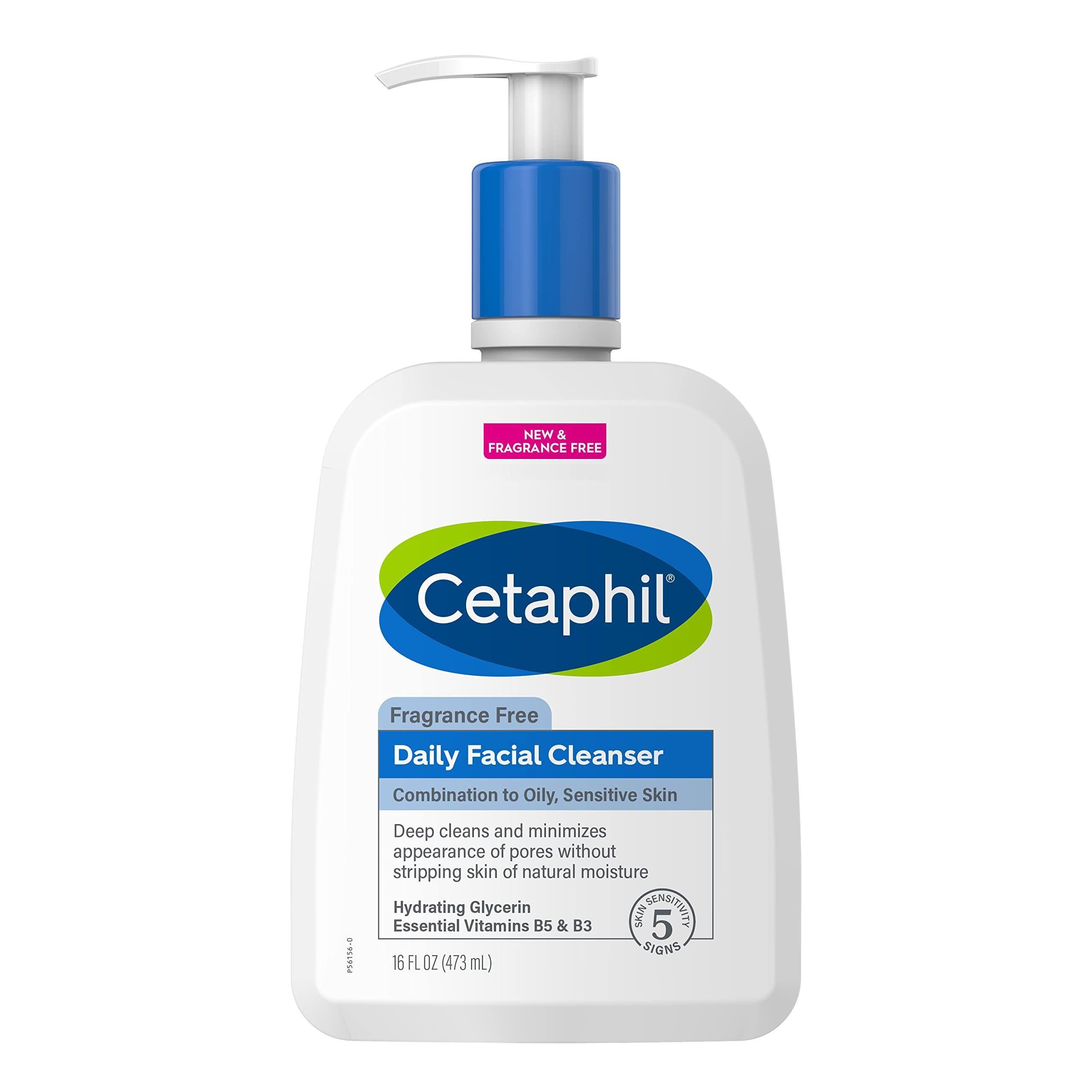 Cetaphil (B3-B5 Vitaminli) Günlük Yüz Temizleyici 16 fl oz 473ml