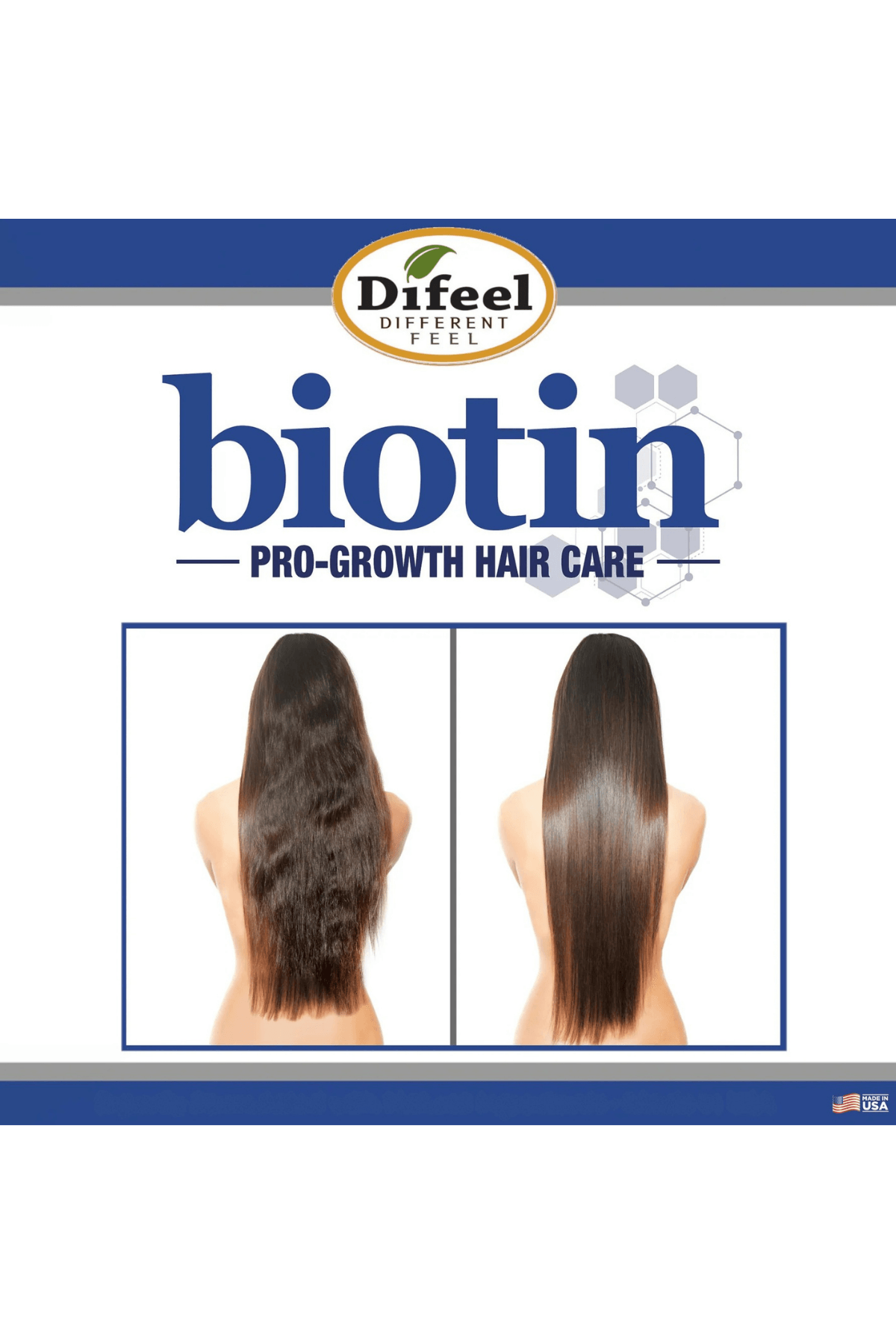 Difeel Biotin Pro-Growth Shampoo (Biotin Pro-Büyüme Şampuanı) 354,9ml