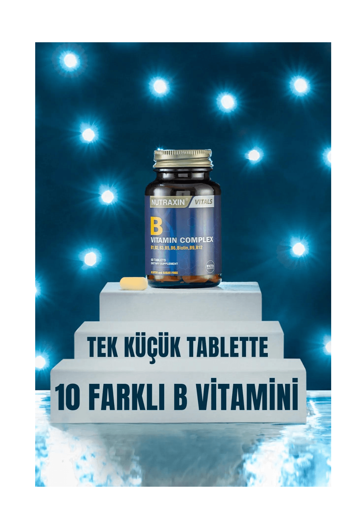 Nutraxin B Vitamin Complex 60 Kapsül