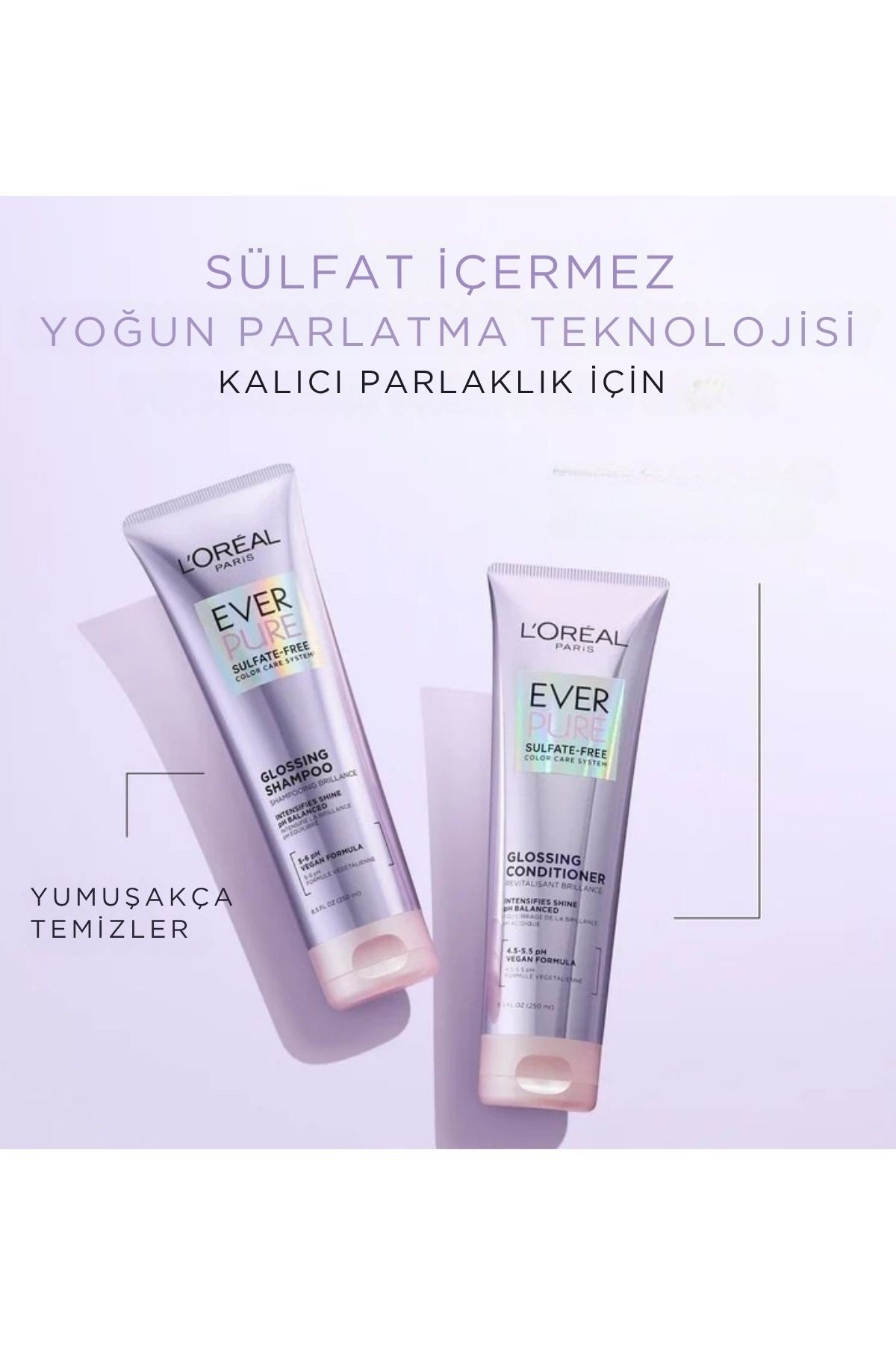L'oreal Paris Everpure Sülfatsız Parlatıcı Saç Kremi 250ml