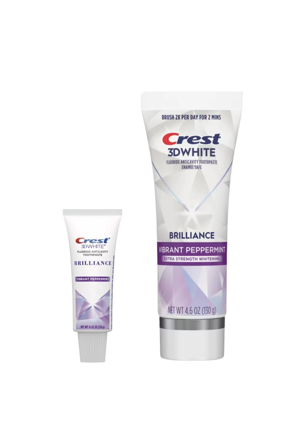 Crest 3D White Brilliance Large Diş Macunu (SKT2027) 130gr + Seyehat Boy Hediye 