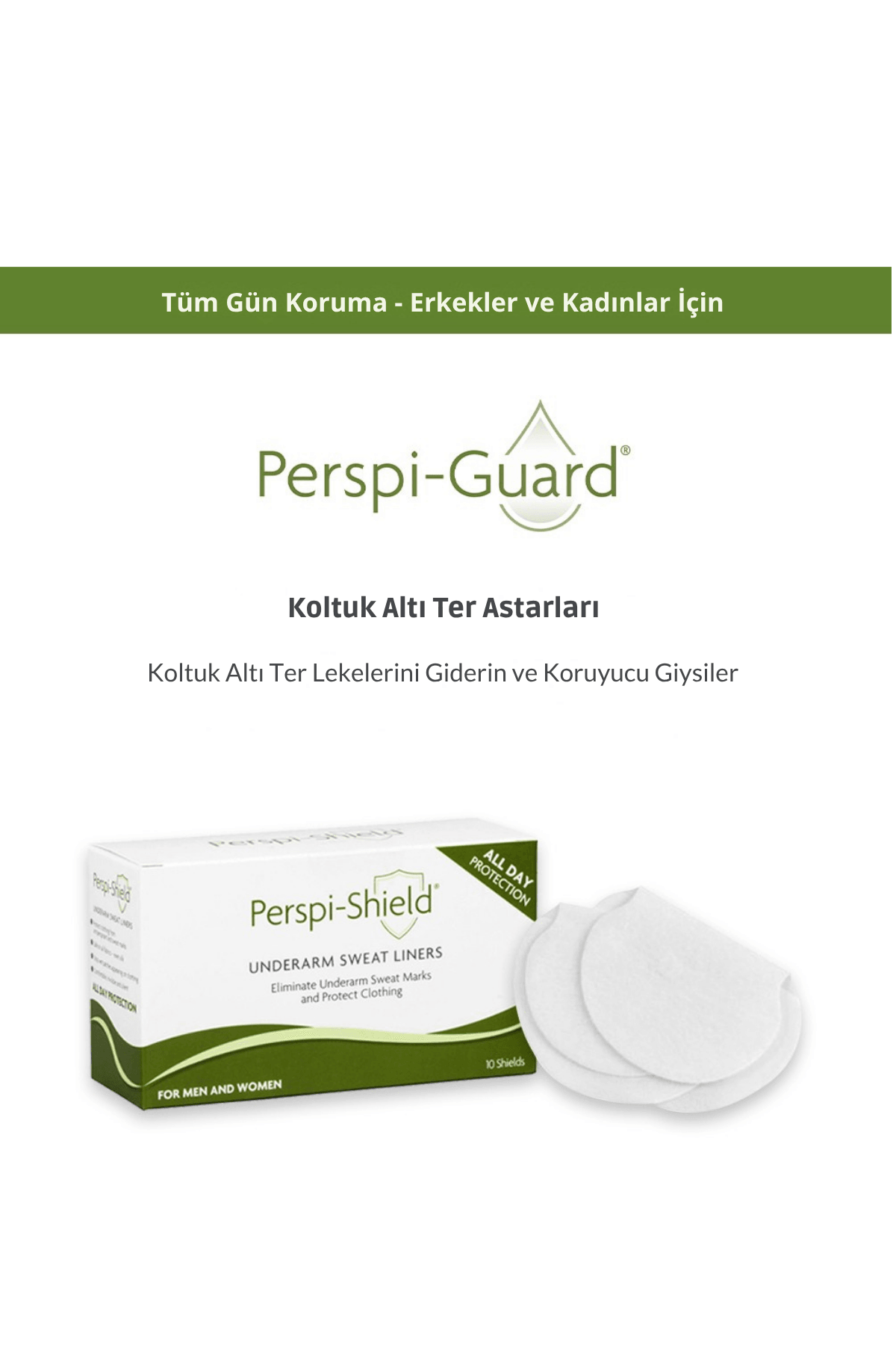 Perspi-Shield Koltuk Altı Pedi 10'lu 