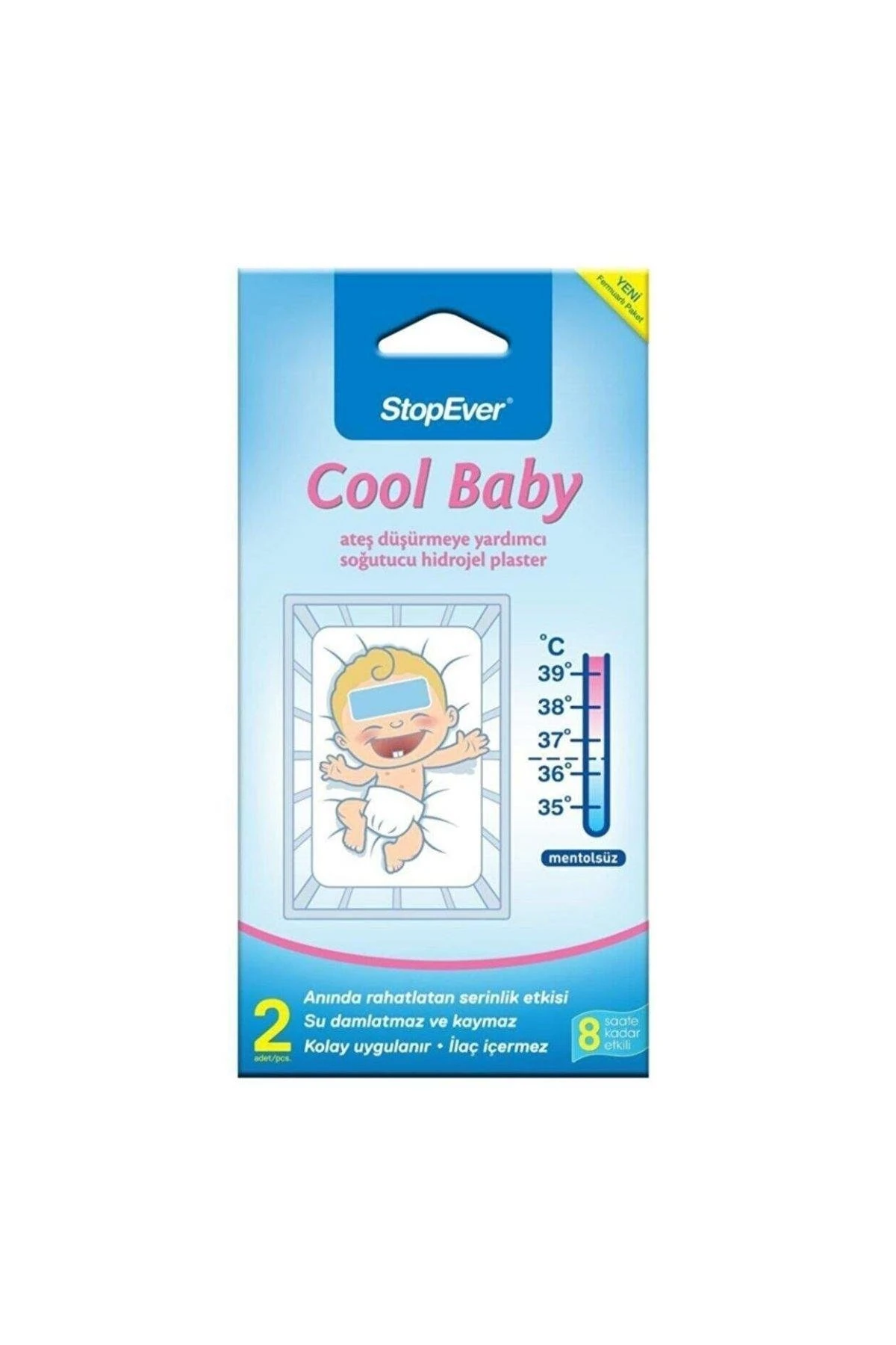 StopEver Cool Baby (Ateş Düşürmeye Yardımcı) Soğutucu