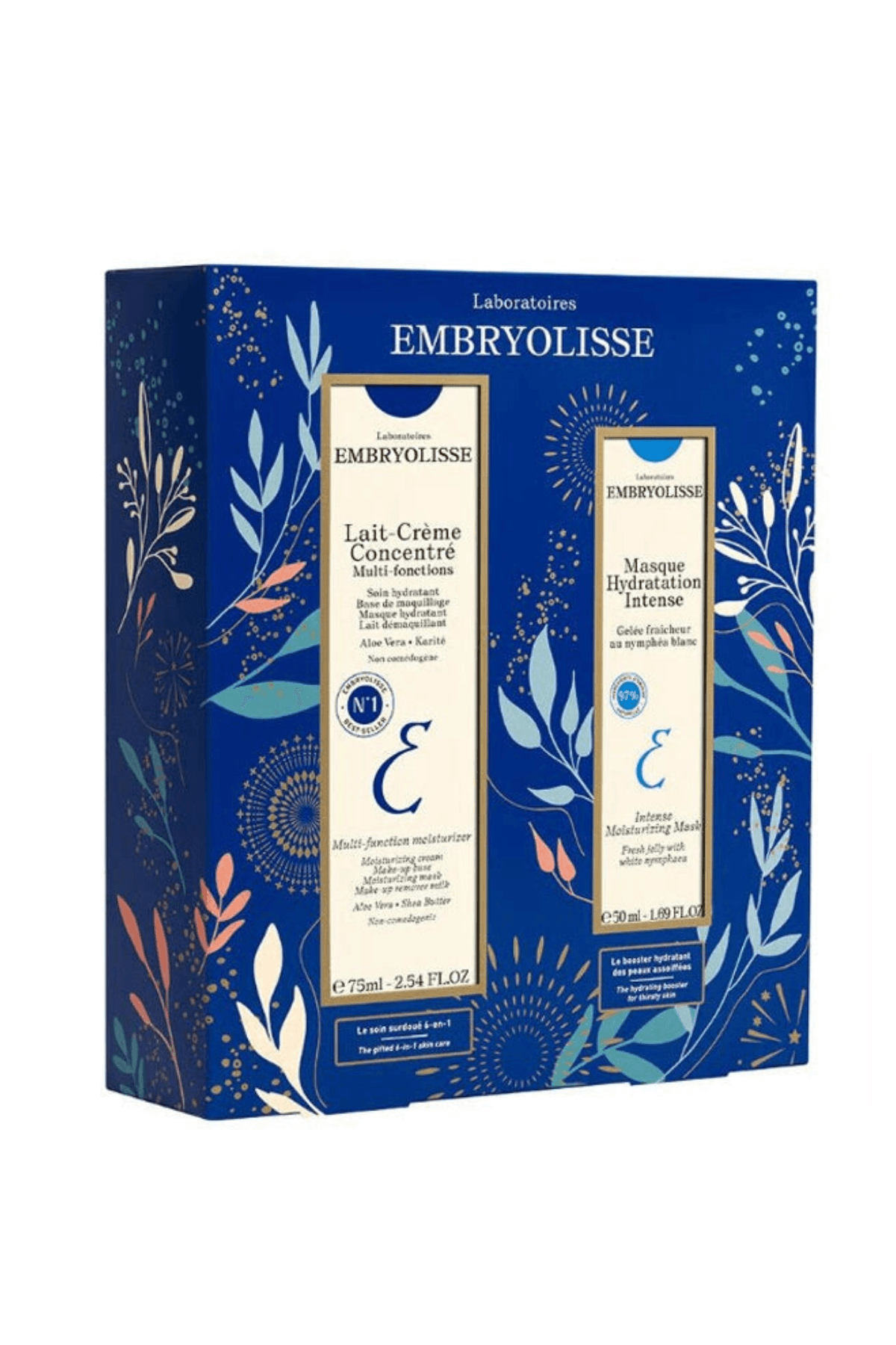 Embryolisse Lait-creme Concentre Makyaj Altı Bazı Maske 75 ml Intense Moisturising Mask 50ml Hediye Seti