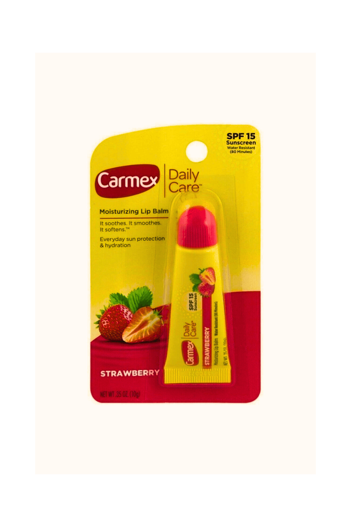 Carmex Lip Balm Çilek Dudak Kremi 10gr