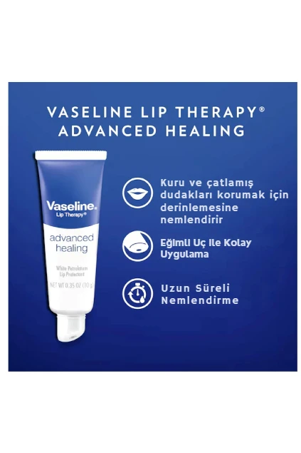 Vaseline Lip Therapy Advanced Formula Dudak Balsam 10g