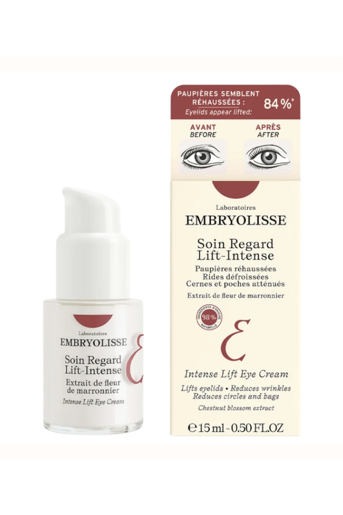 Embryolisse Intense Lift Eye Cream (Yorgun ve Yıpramış Göz Çevresi) Göz Kremi 15ml