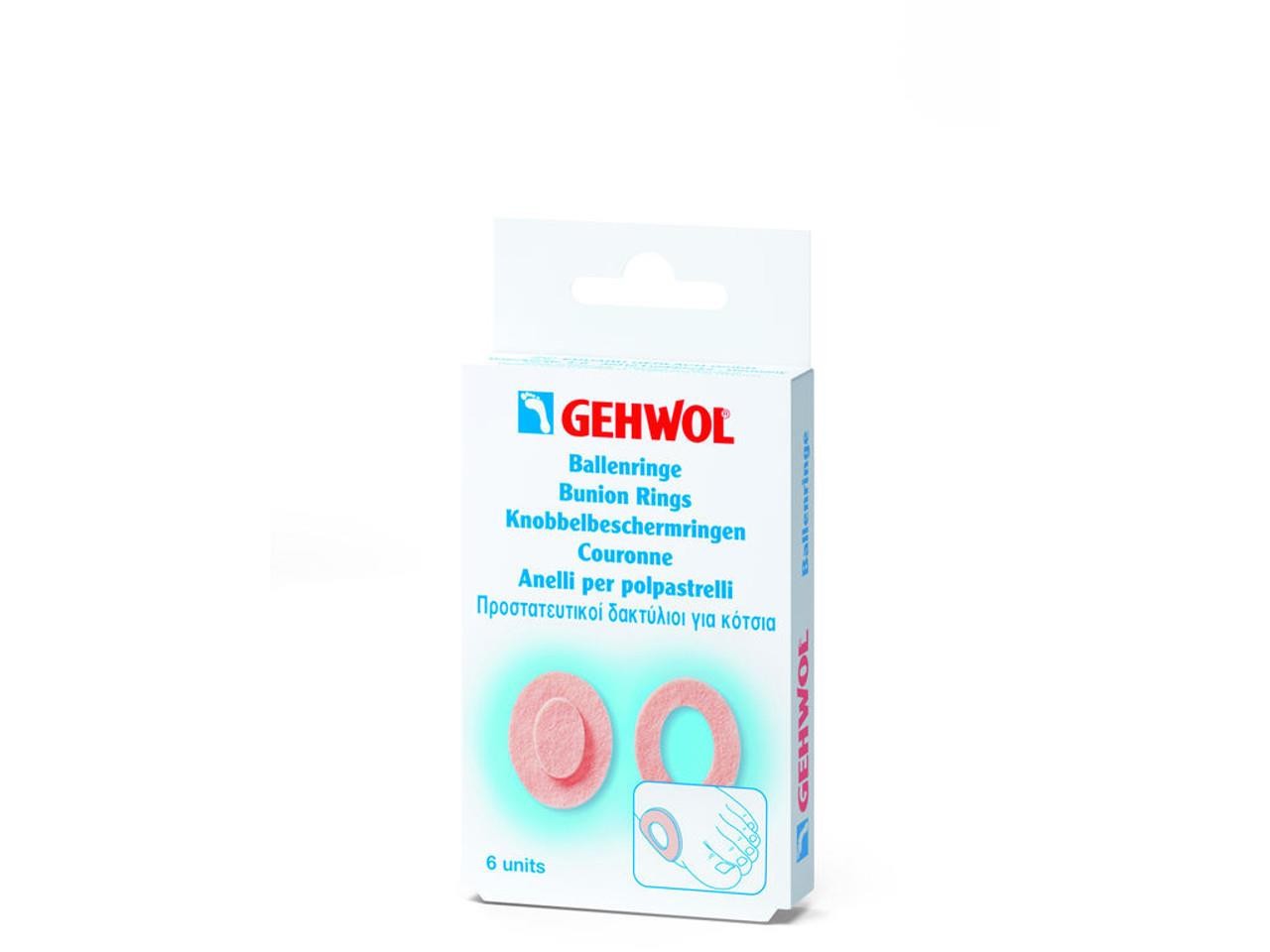 Gehwol Oval Başparmak Çıkıntısı  Halkası 6 Adet