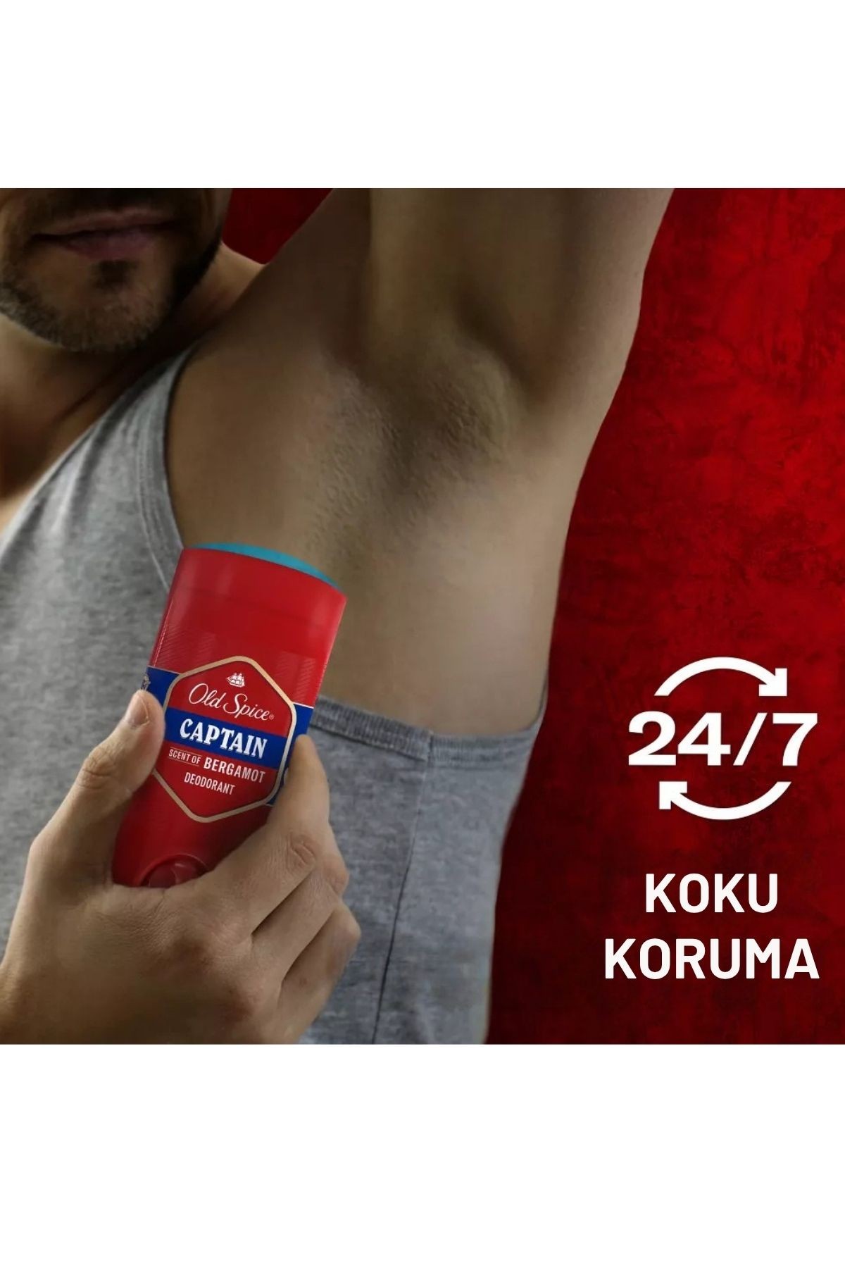 Old Spice Captaın (Bergamot Kokusu) Erkek Deodorant 85gr