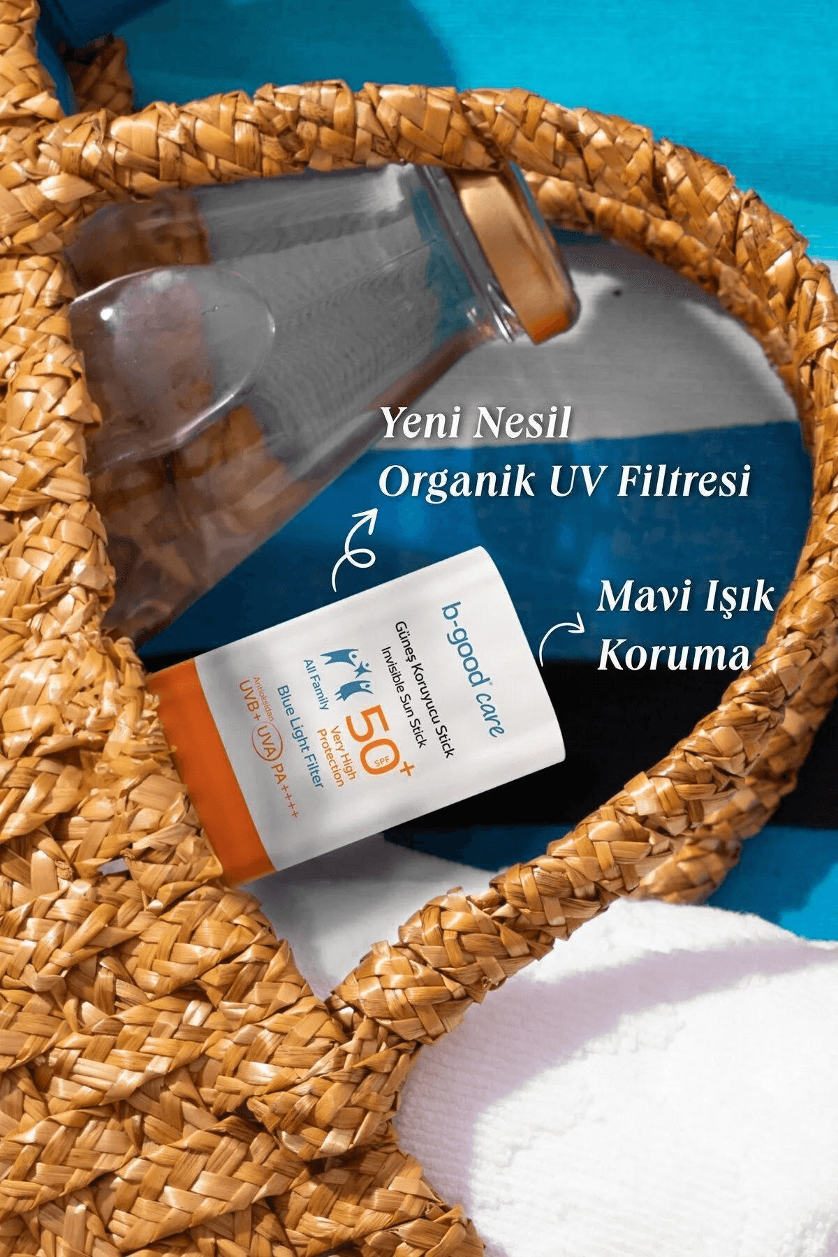 b-good b-sun Spf50+ Tüm Aile için Güneş Koruyucu Stick 12 ml