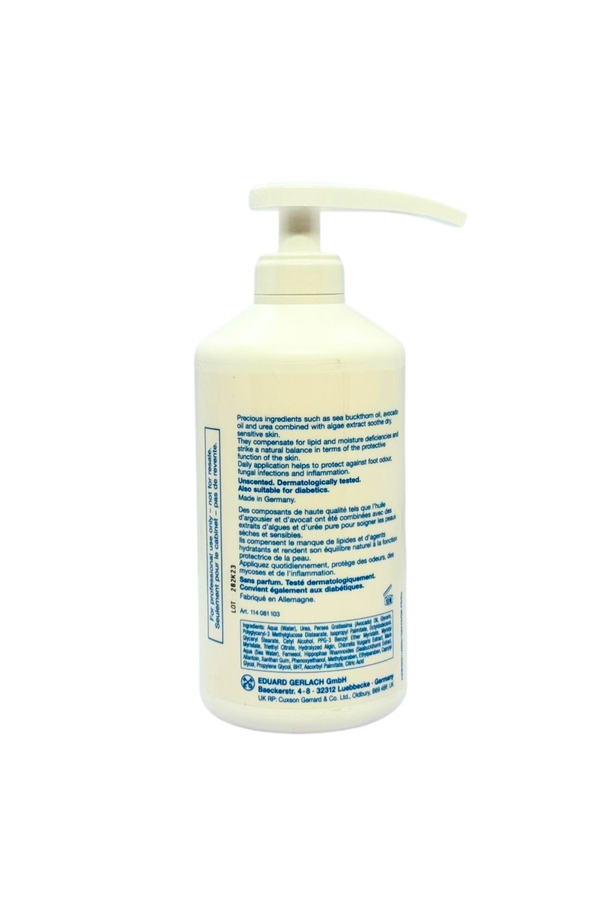 Gehwol Med Lipidro Cream (Ayak Derisinin Pullanmasını,Kaşıntıyı, Çatlak Oluşumunu Engeller) 500ml