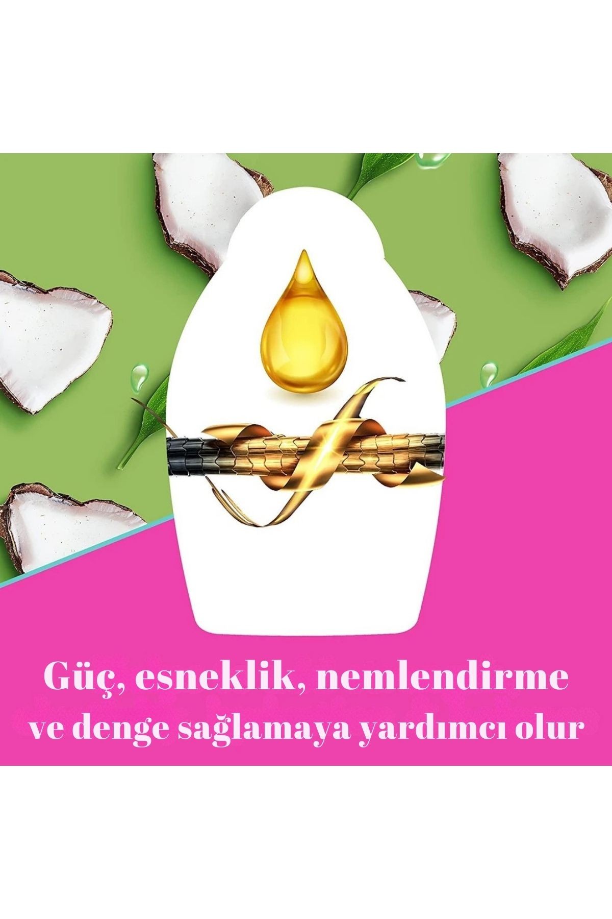 OGX, Hair Oil, Nourishing+ Coconut Oil, Weightless Hydrating Oil Mist, Spray ( Hindistan cevizi yağı ile nemlendirici yağ) 118ml