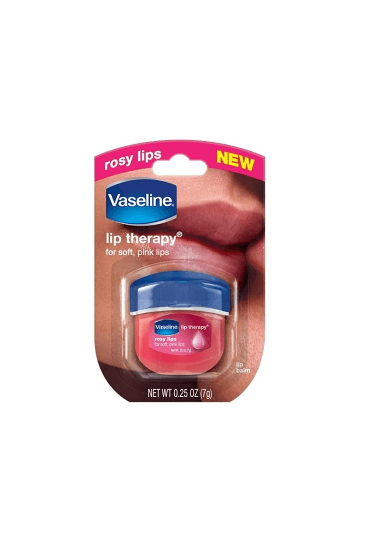 Vaseline Rosy Lip Therapy 0.25oz 7gr