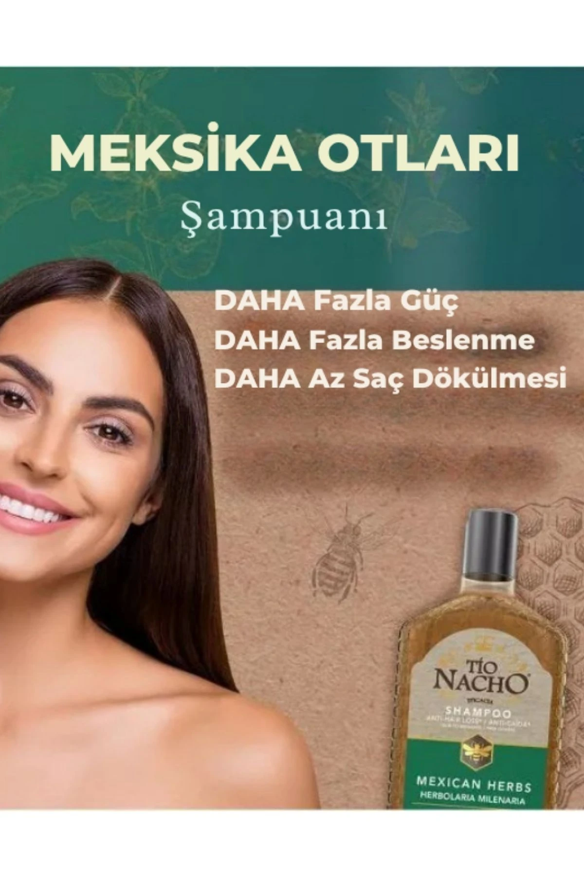 Tio Nacho Meksika Otları Güçlendirici Şampuan 415ml