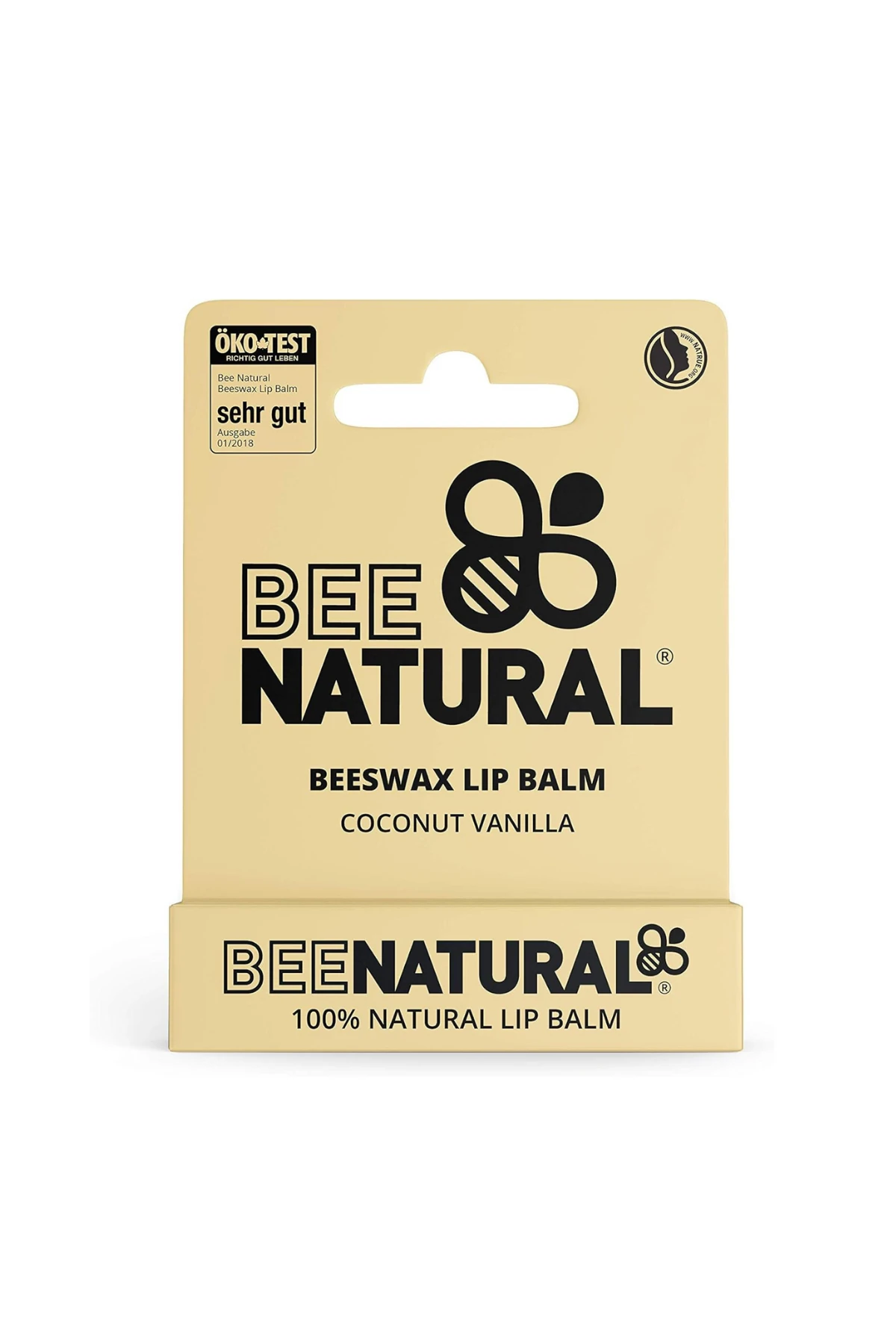 Bee Natural %100 Doğal Nemlendirici Dudak Balsamı (Hindistan Cevizi Vanilya) 4,2 g