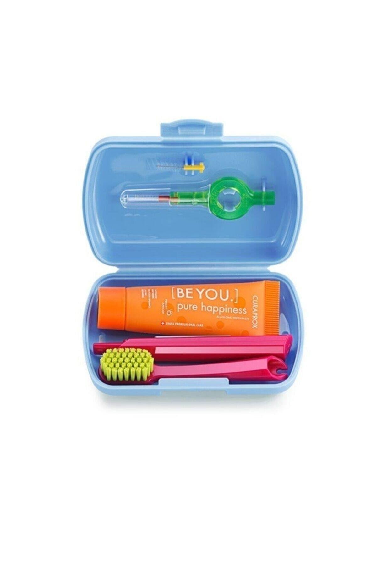 Curaprox 5460 Seyahat Seti (Mavi)