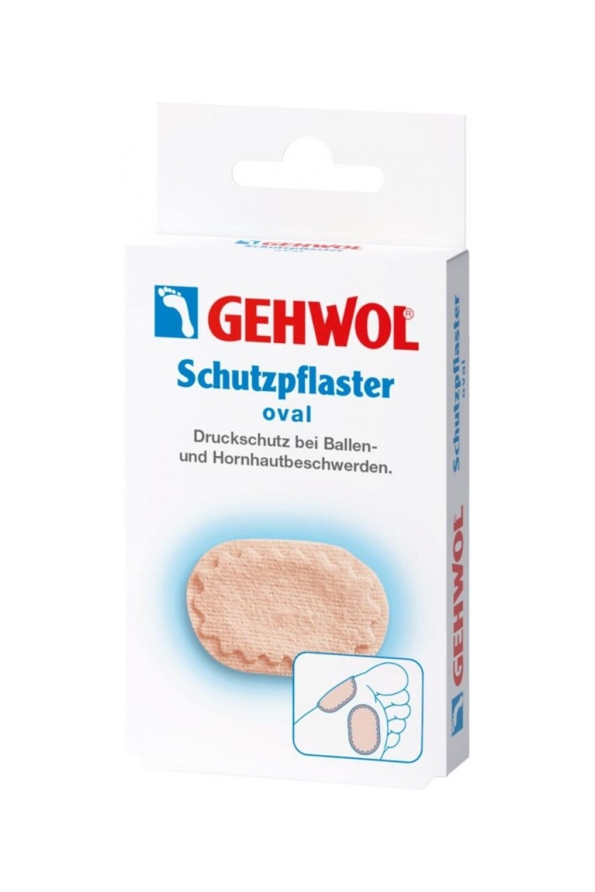 Gehwol Kumaş Oval Koruyucu Nasır Bandı 4 Adet