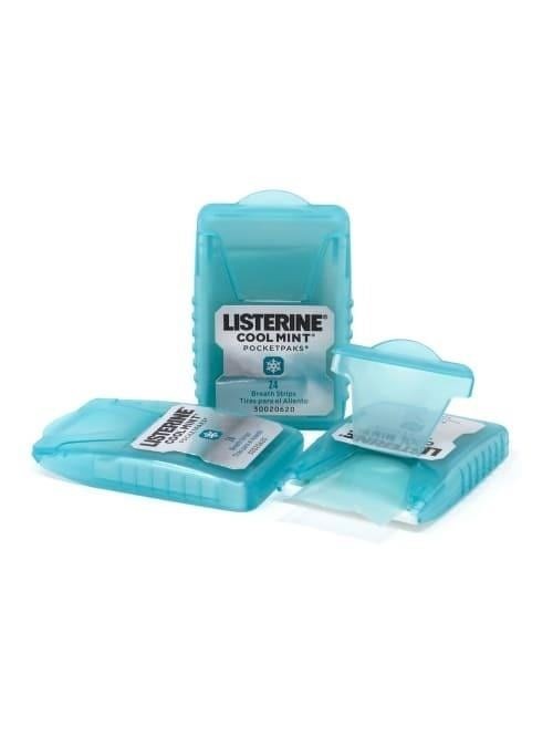 Listerine Cool Mint Damak Strips (Soğuk Nane) Tekli 24 Yaprak