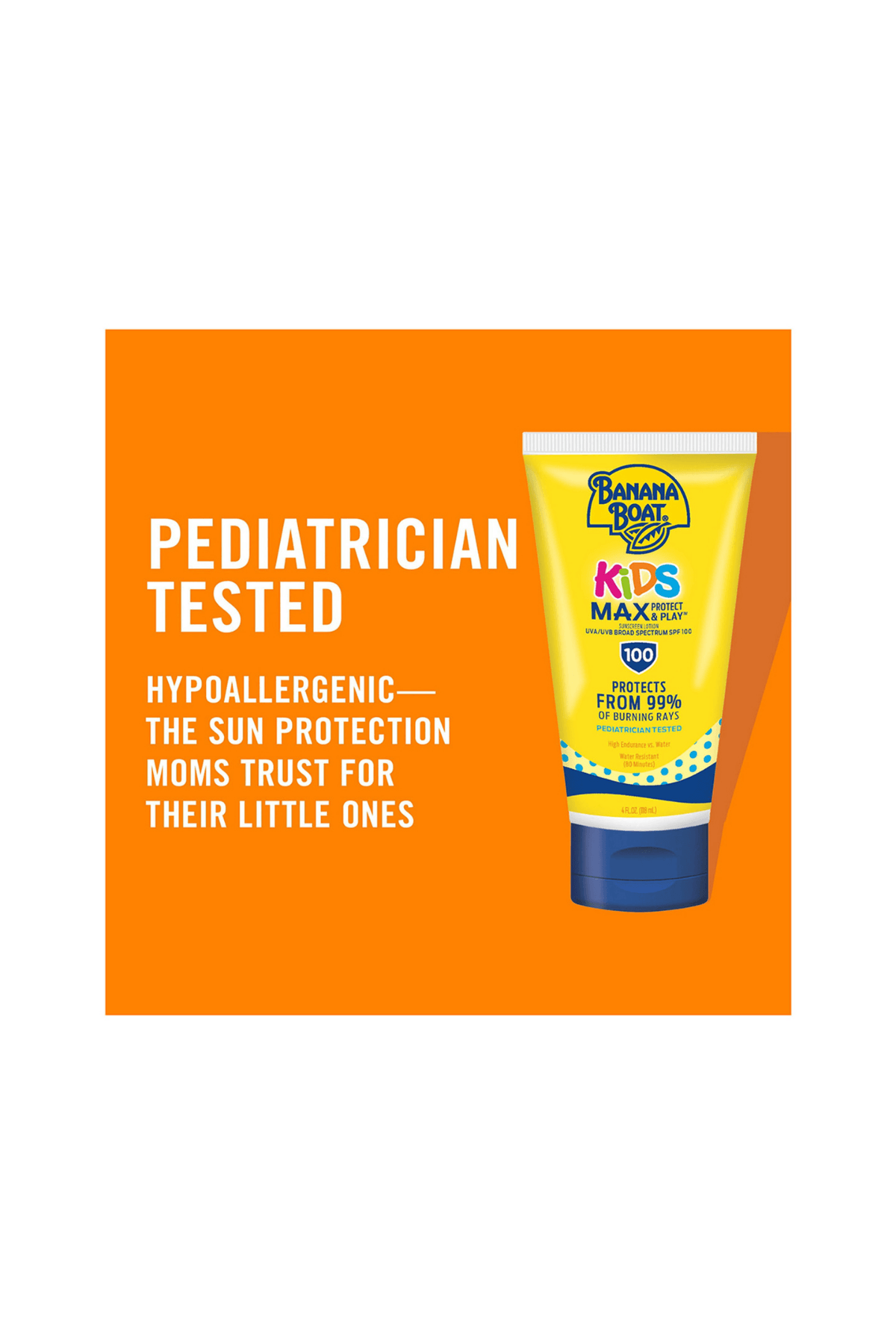 Banana Boat Kids Max Protect Play Geniş Spektrum Güneş Koruyucu SPF 100 118ml