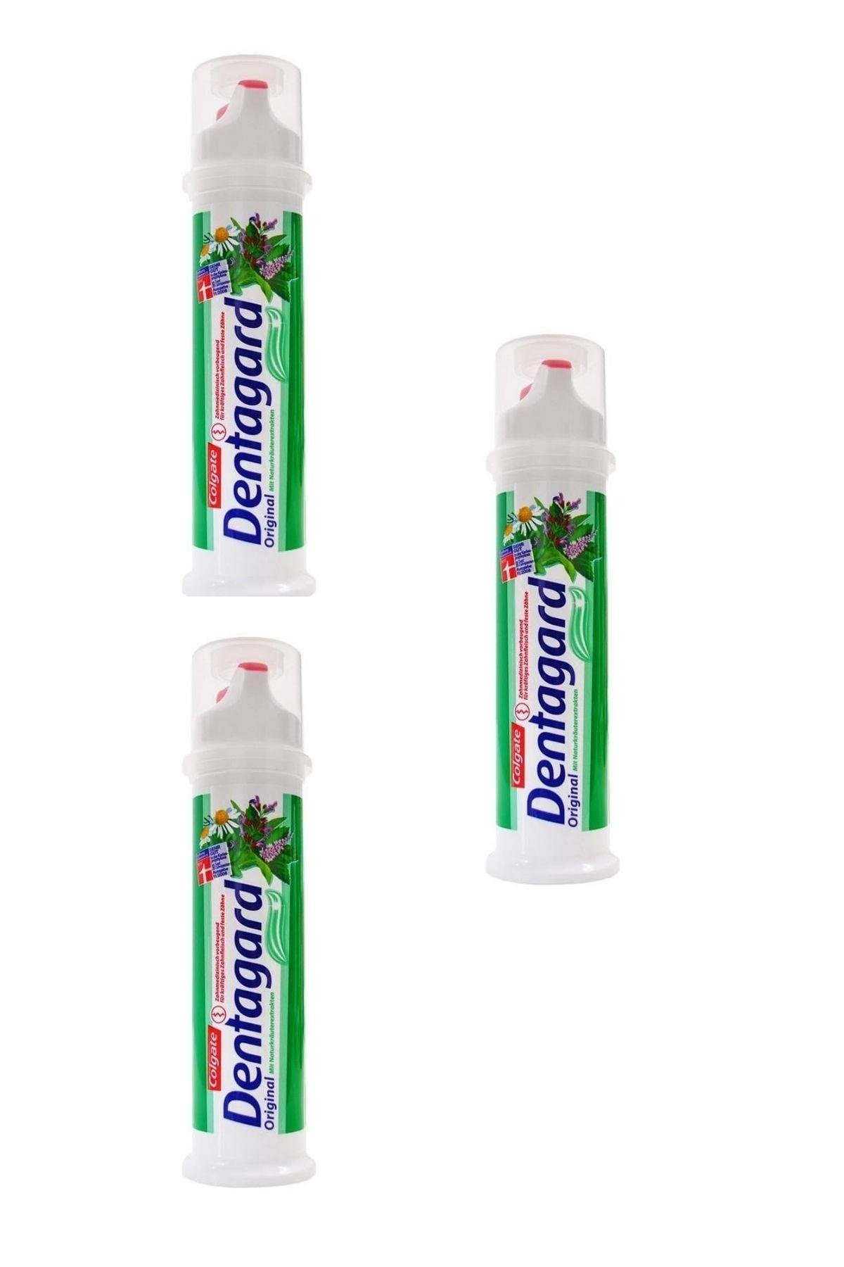 Colgate Dentagard (Doğal İçerikli) Diş Macunu 3.4 oz.100 ml x 3 Adet