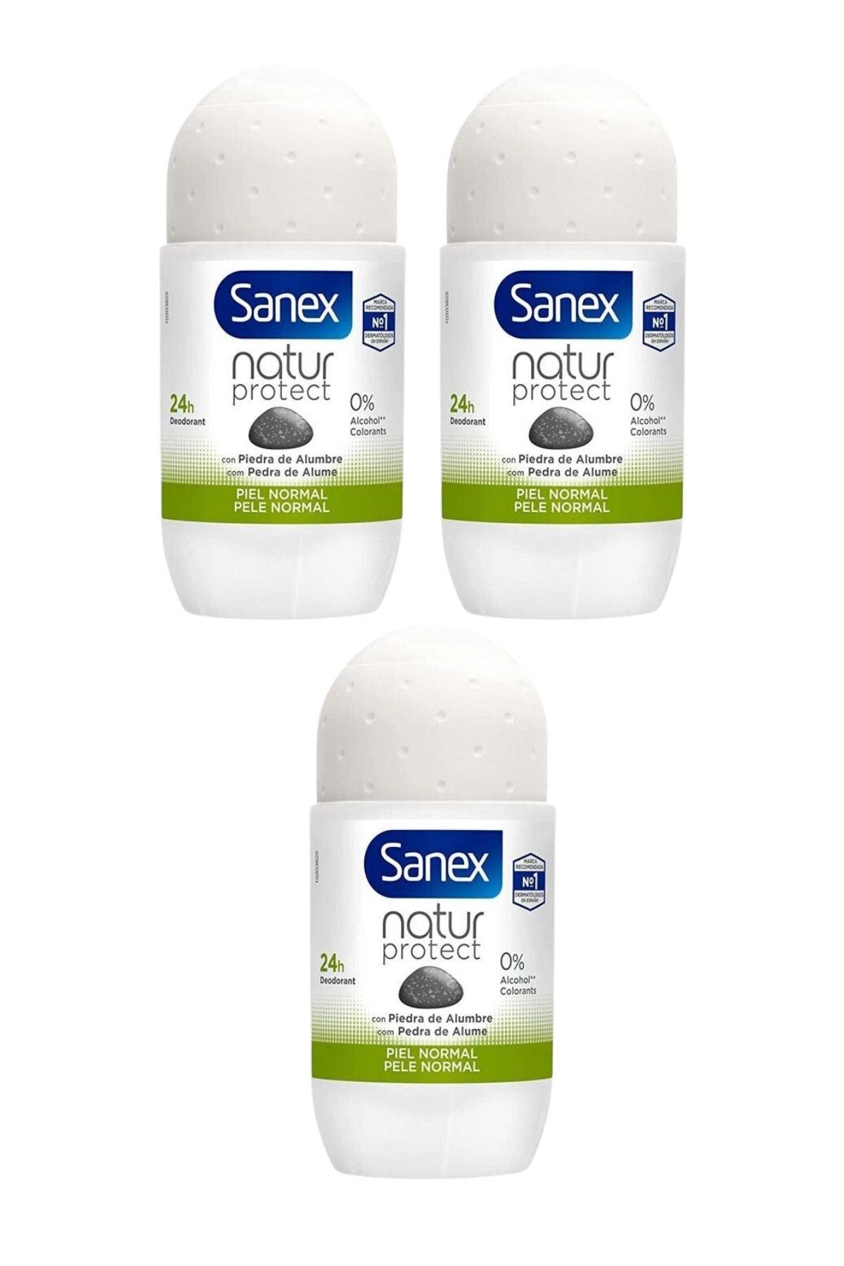 Sanex Natur Protect Piel Normal Roll-on 50ml (3 Adet)