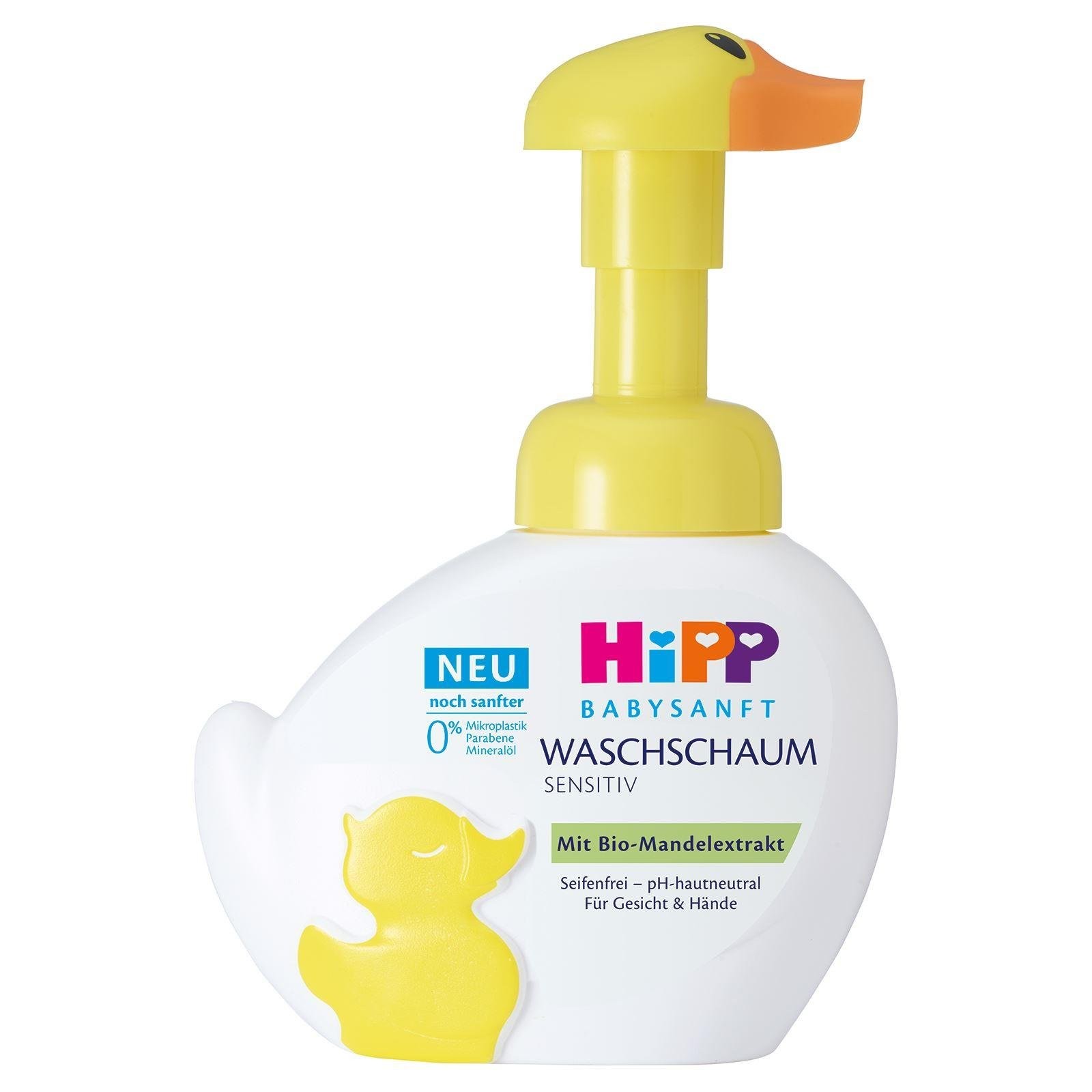 Hipp Waschschaum Sensitiv (Parabensiz,Renklendiricisiz) El Yıkama Köpüğü 250 ml
