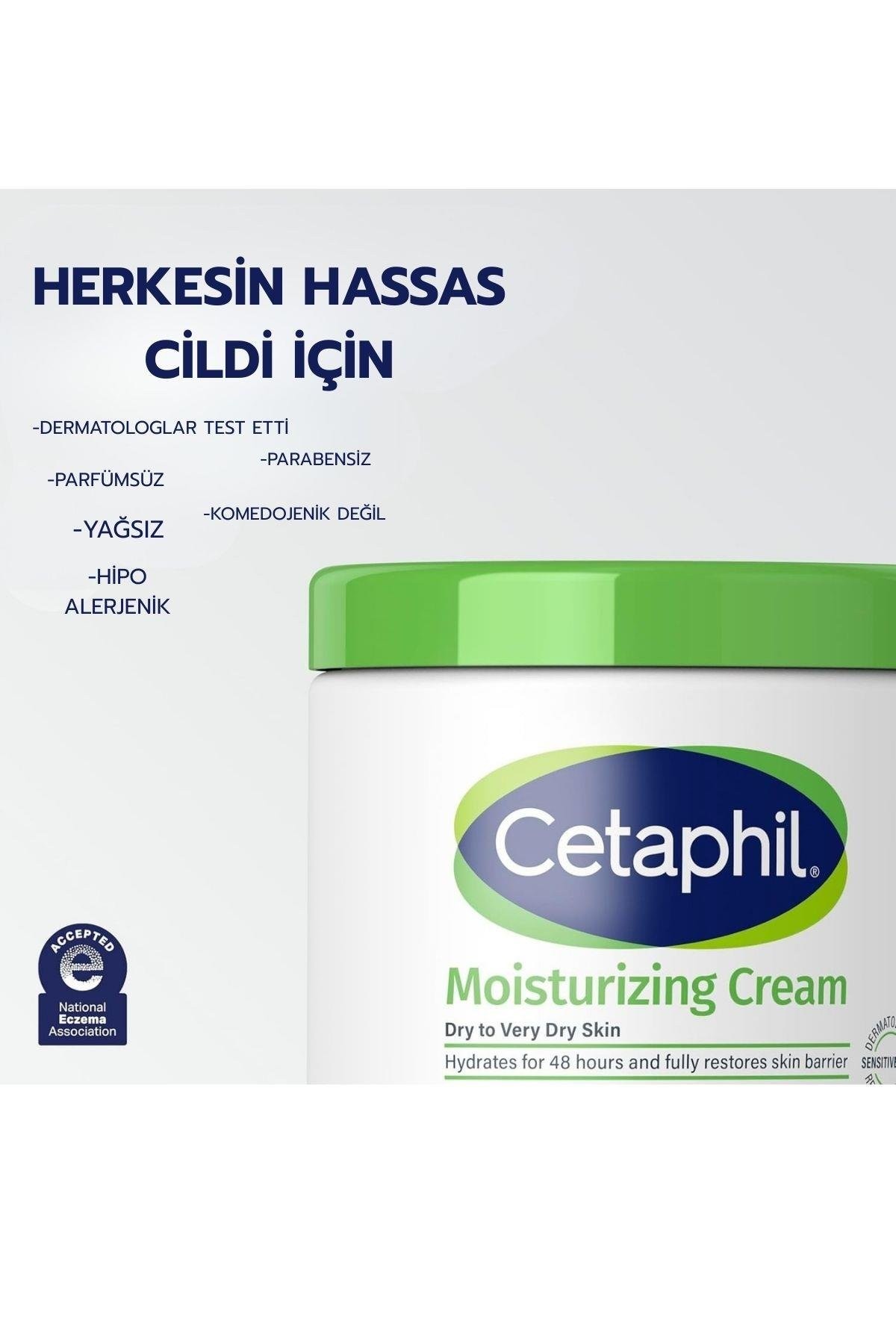 Cetaphil (Çok kuru ve kuru ciltler için) Nemlendirici Krem 1 oz 28 gr
