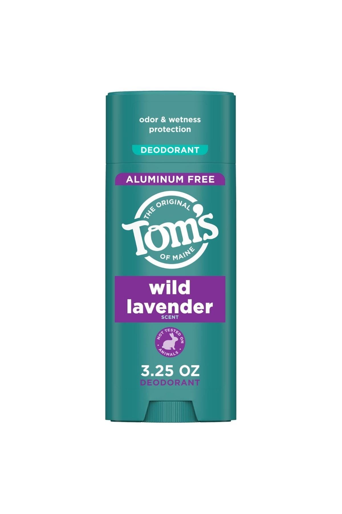 Tom's of Maine Wild Lavender Yabani Lavanta (Alüminyumsuz) Deo Stick 3.25 Oz 92 gr