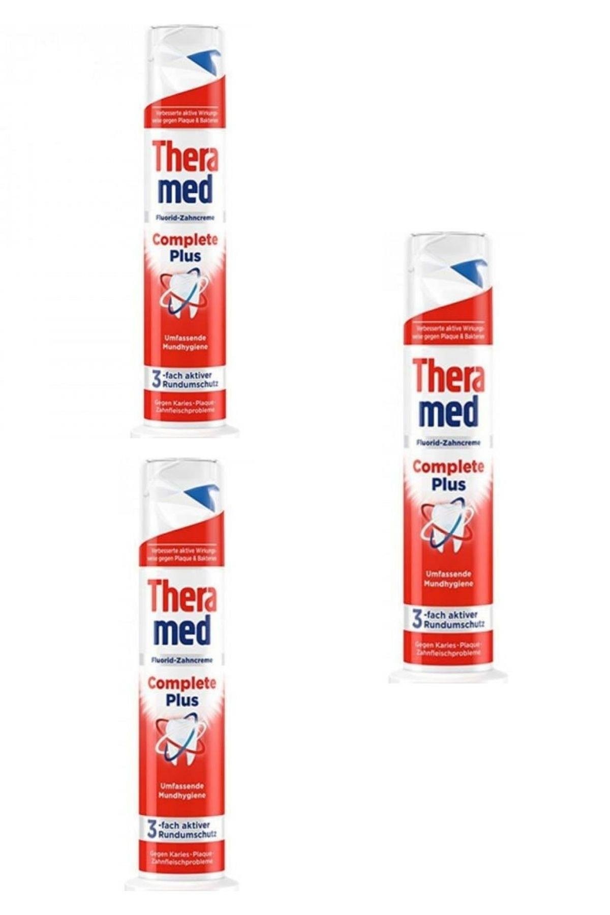 Theramed Spender Complete Plus (Yoğun Kalsiyum)100ml X 3 Adet