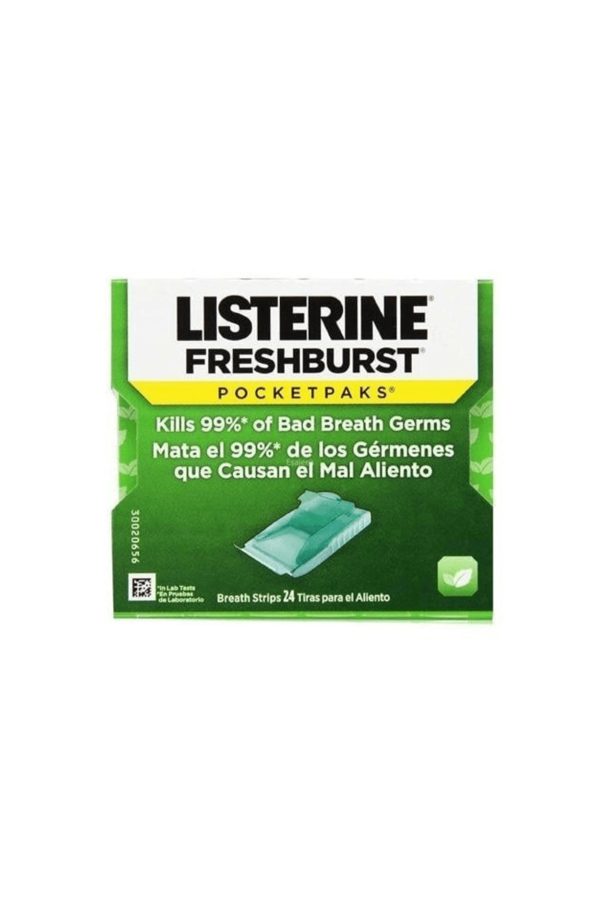 Listerine Freshburst Damak Strips (Taze Nane) Tekli 24 Yaprak