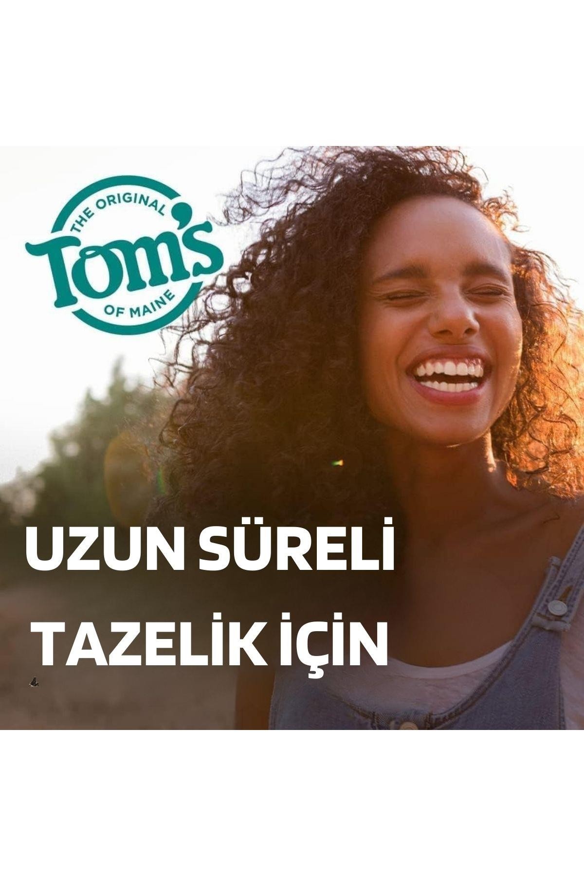 Tom's Of Maine Cool Mountain Mint Wicked Fresh! Serin Dağ Nanesi (Florürssüz, Alkolsüz, Vegan, Glütensiz) 33.8 Oz 1L