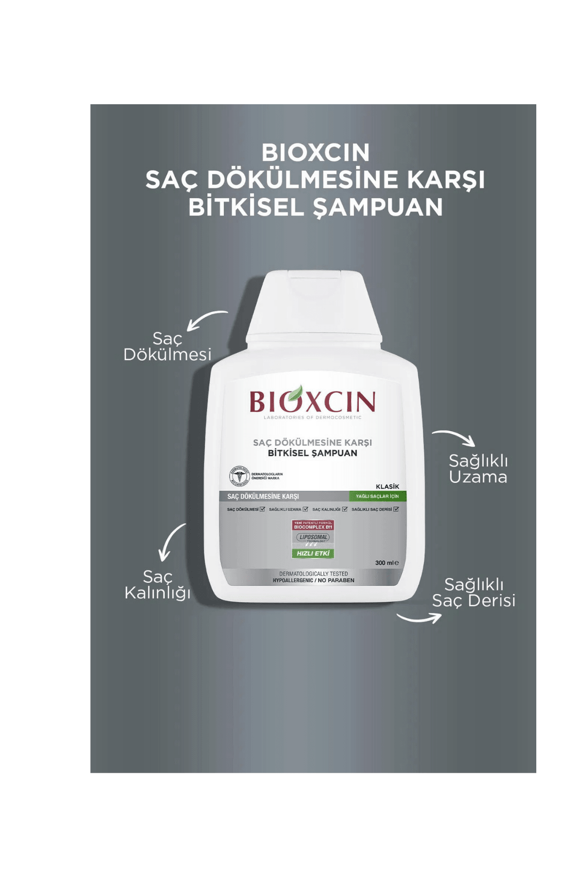 Bioxcin Genesis 3 x 300ml  3 Al 2 Öde Yağlı Saçlar İçin Şampuan