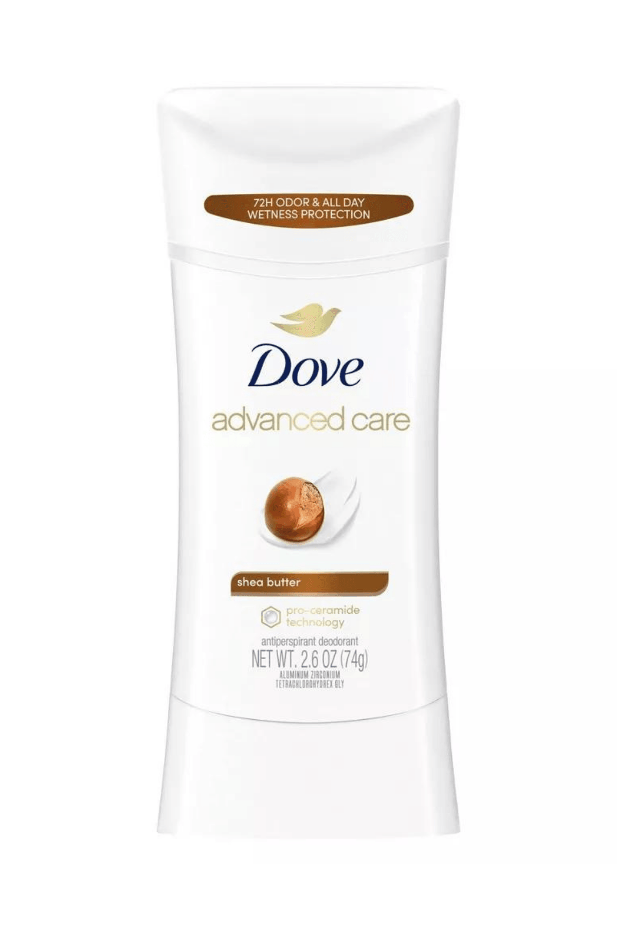 Dove Advanced Care Shea Butter Antiperspirant (72hr) Kadın Deodorant 2.6 oz 74gr