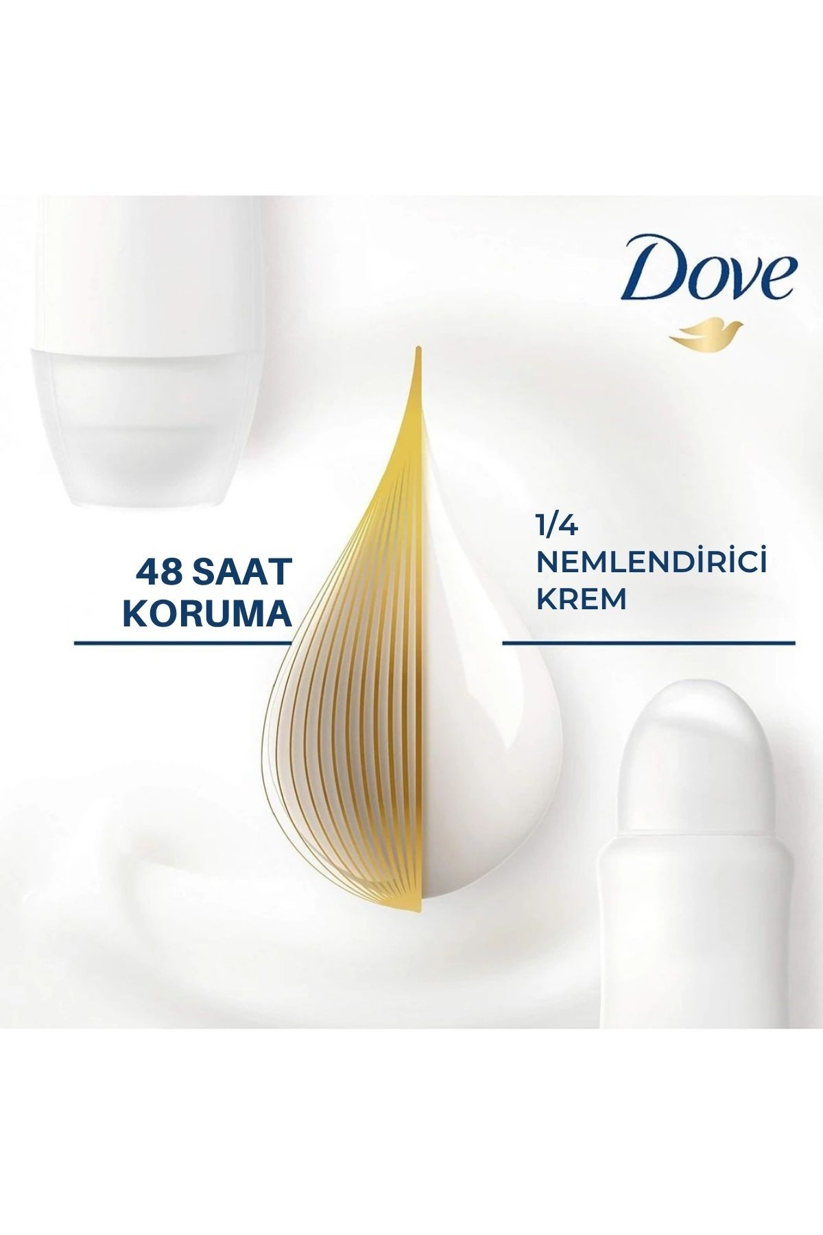 Dove Moisturising Orjinal (Alkolsüz) Mantar Deodorant 50ml