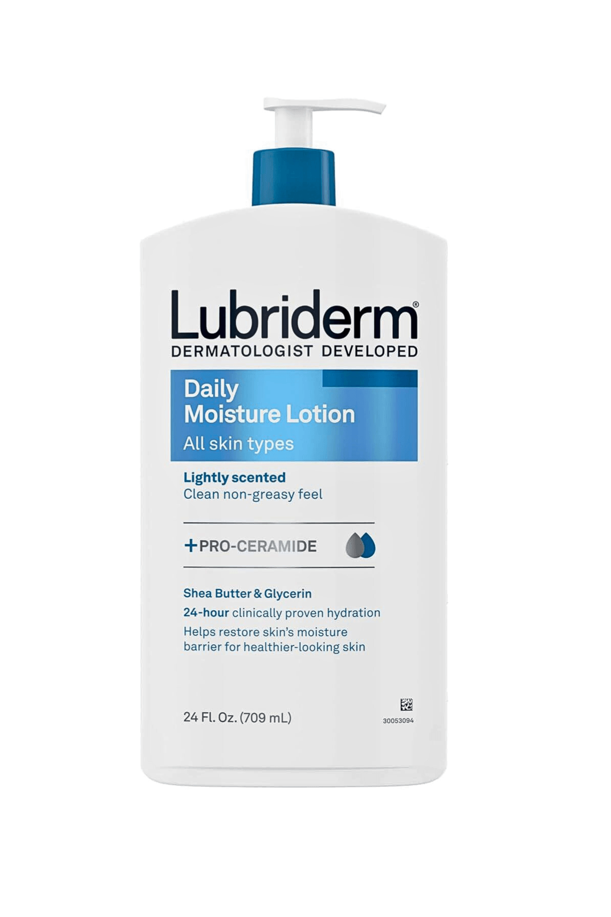 Lubriderm Daily Moisture (Kuru Cilt, Yüz, El ve Vücut)  Nemlendirici Losyon 24oz 709ml