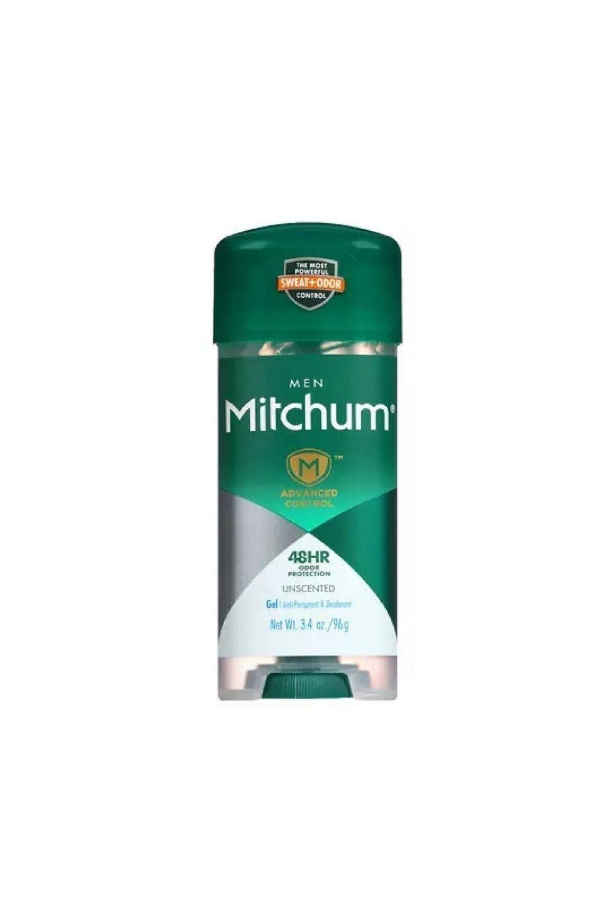 Mitchum Advanced Control Unscented  Anti-Perspirant Erkek (48hr) Kokusuz Gel Deodarant 3.4 oz 96gr