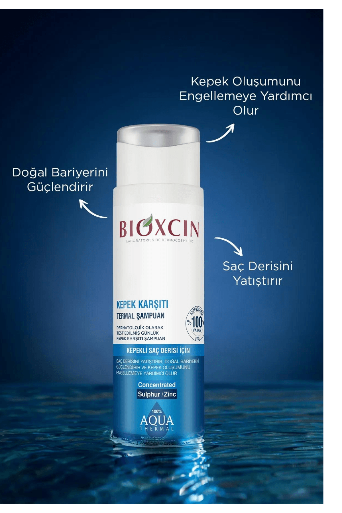 Bioxcin Aqua Thermal Kepek Karşıtı Şampuan 300 ml