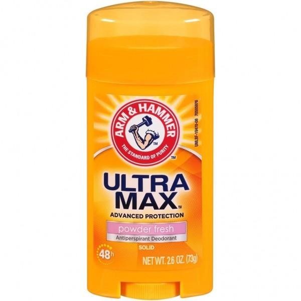 Arm & Hammer Ultra Max Powder Fresh Solid Antiperspirant Deodorant 73gr